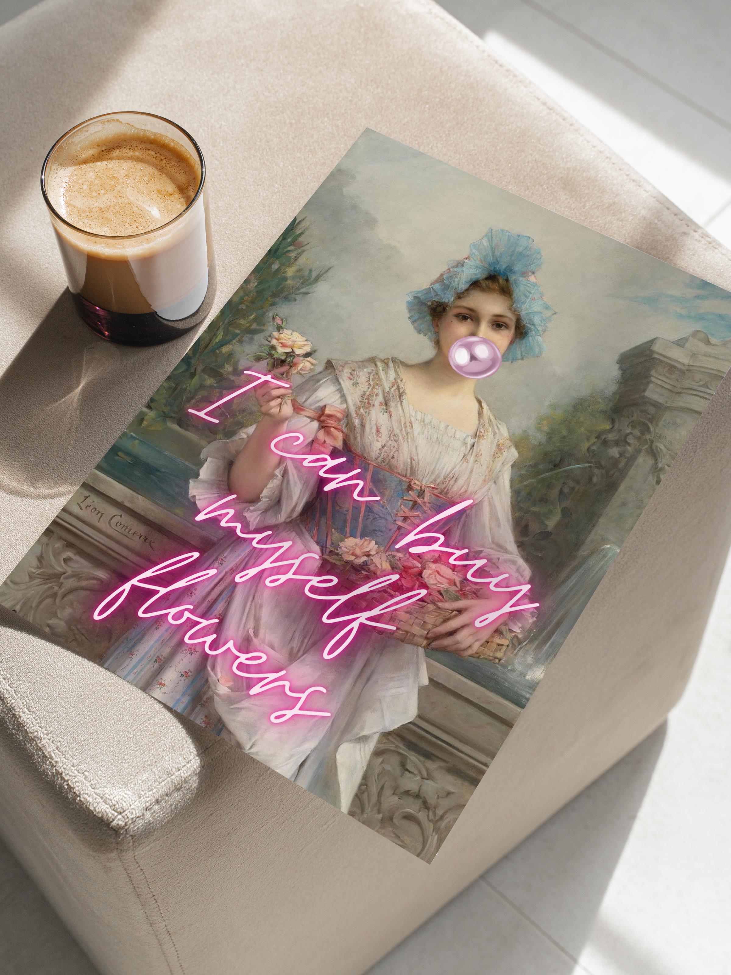 Alternatif Sanat Çerçevesiz Poster, Duvar Dekoru, Çerçevesiz Duvar Tablosu - Arşivsel Kalın Kağıt