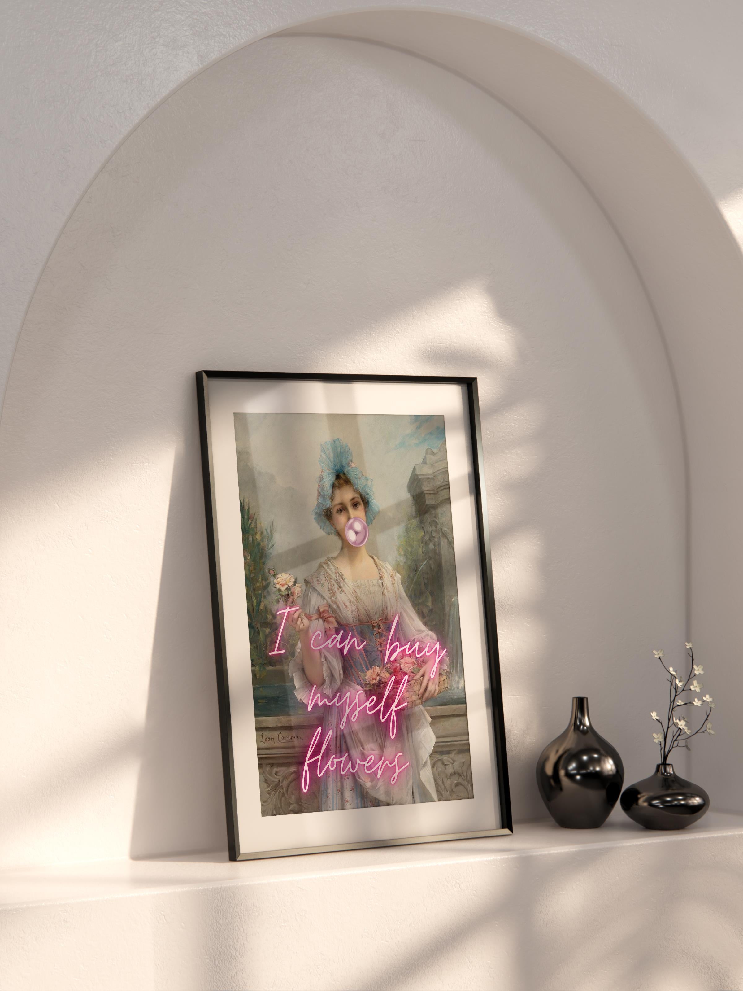 Alternatif Sanat Çerçevesiz Poster, Duvar Dekoru, Çerçevesiz Duvar Tablosu - Arşivsel Kalın Kağıt