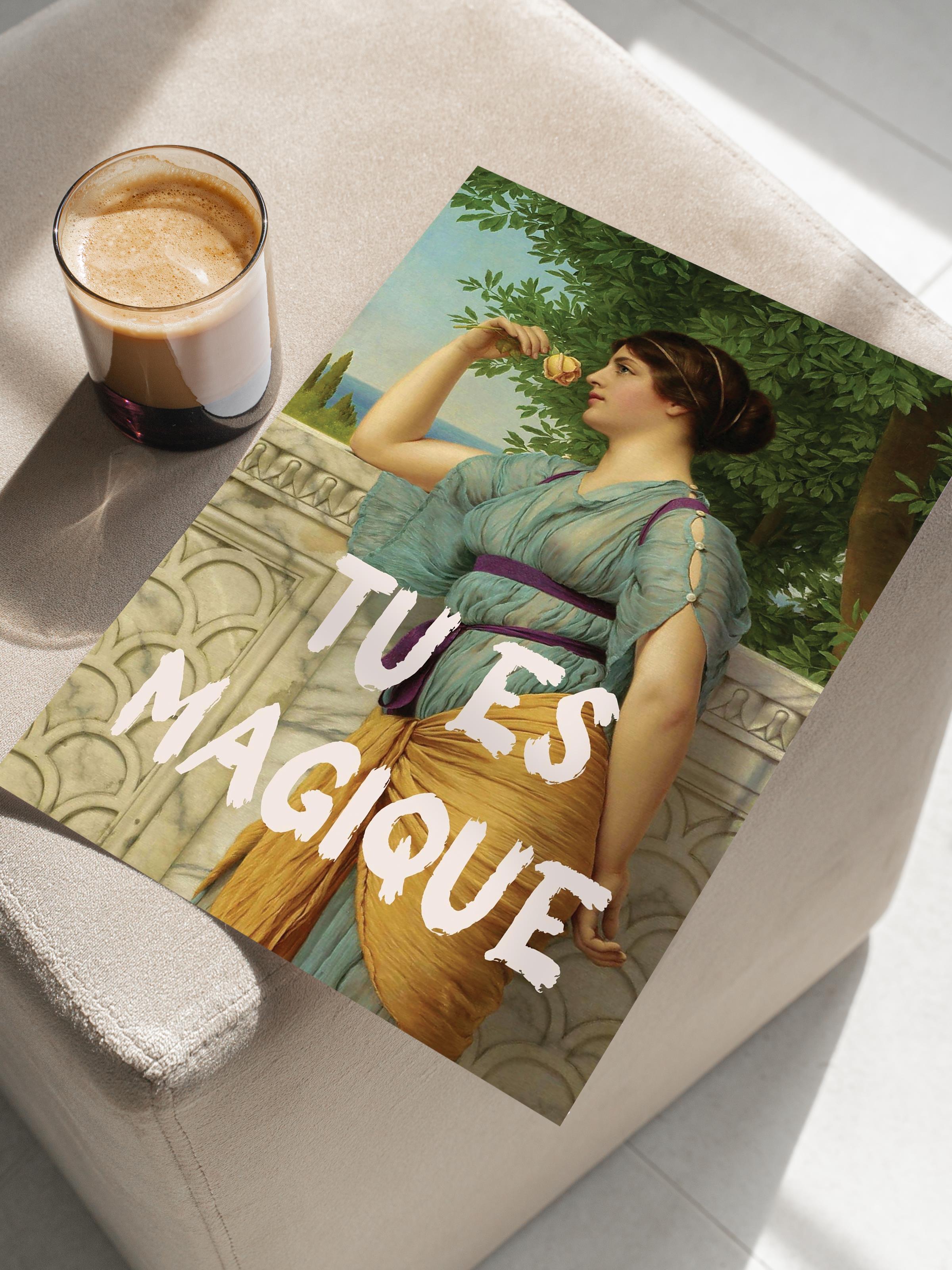 Alternatif Sanat Çerçevesiz Poster, Duvar Dekoru, Çerçevesiz Duvar Tablosu - Arşivsel Kalın Kağıt