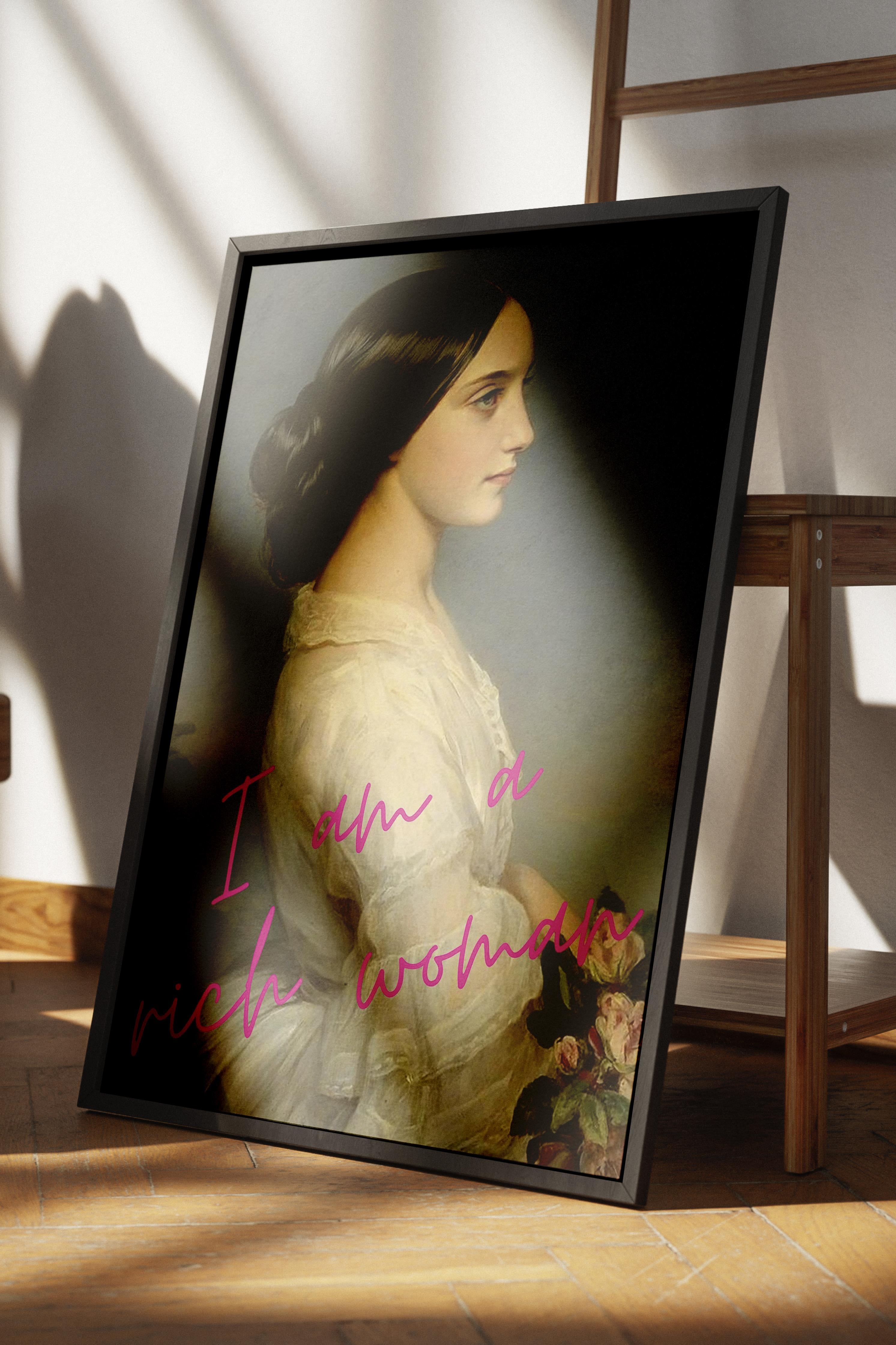 Alternatif Sanat Çerçevesiz Poster, Duvar Dekoru, Çerçevesiz Duvar Tablosu - Arşivsel Kalın Kağıt