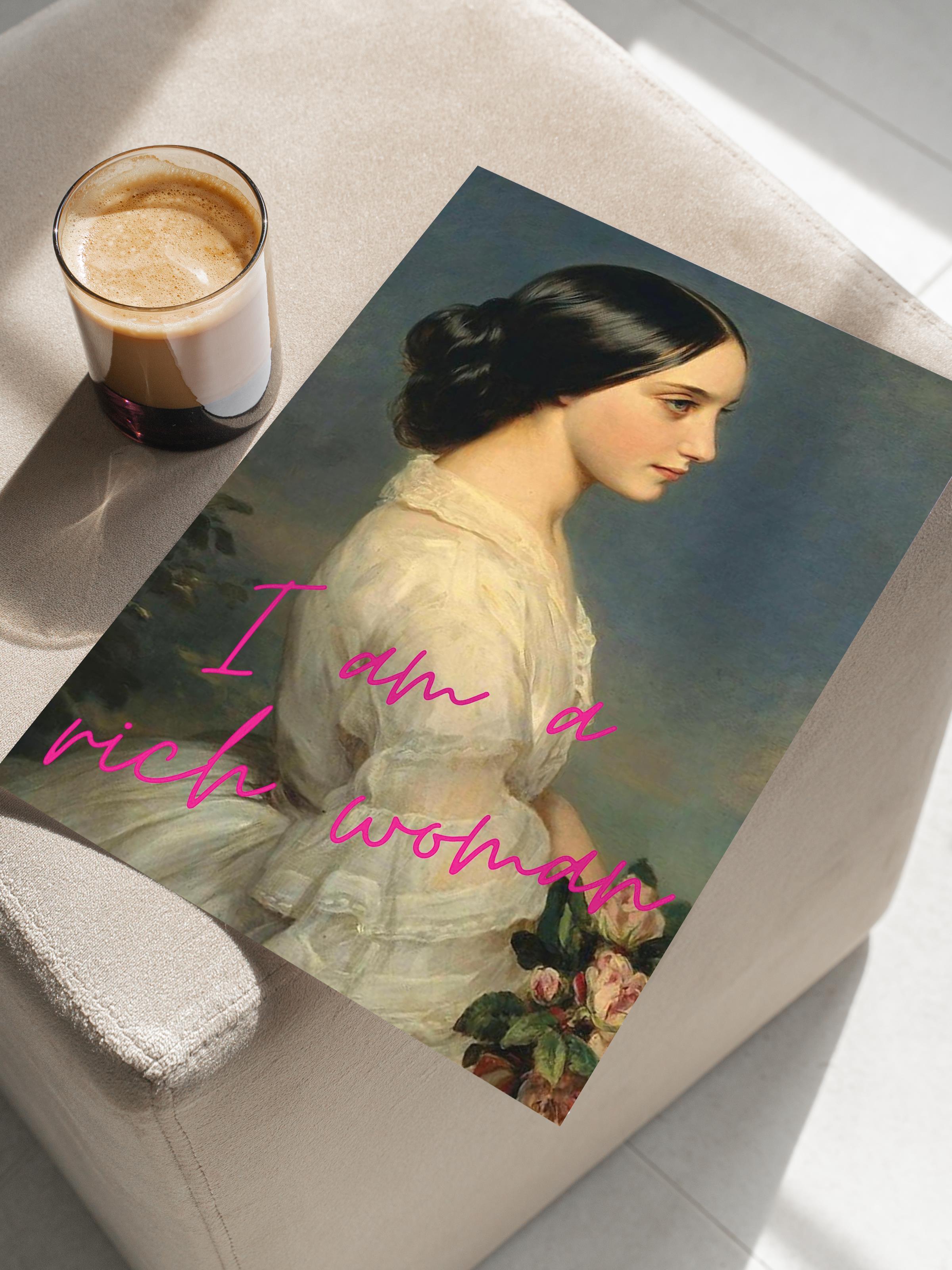 Alternatif Sanat Çerçevesiz Poster, Duvar Dekoru, Çerçevesiz Duvar Tablosu - Arşivsel Kalın Kağıt