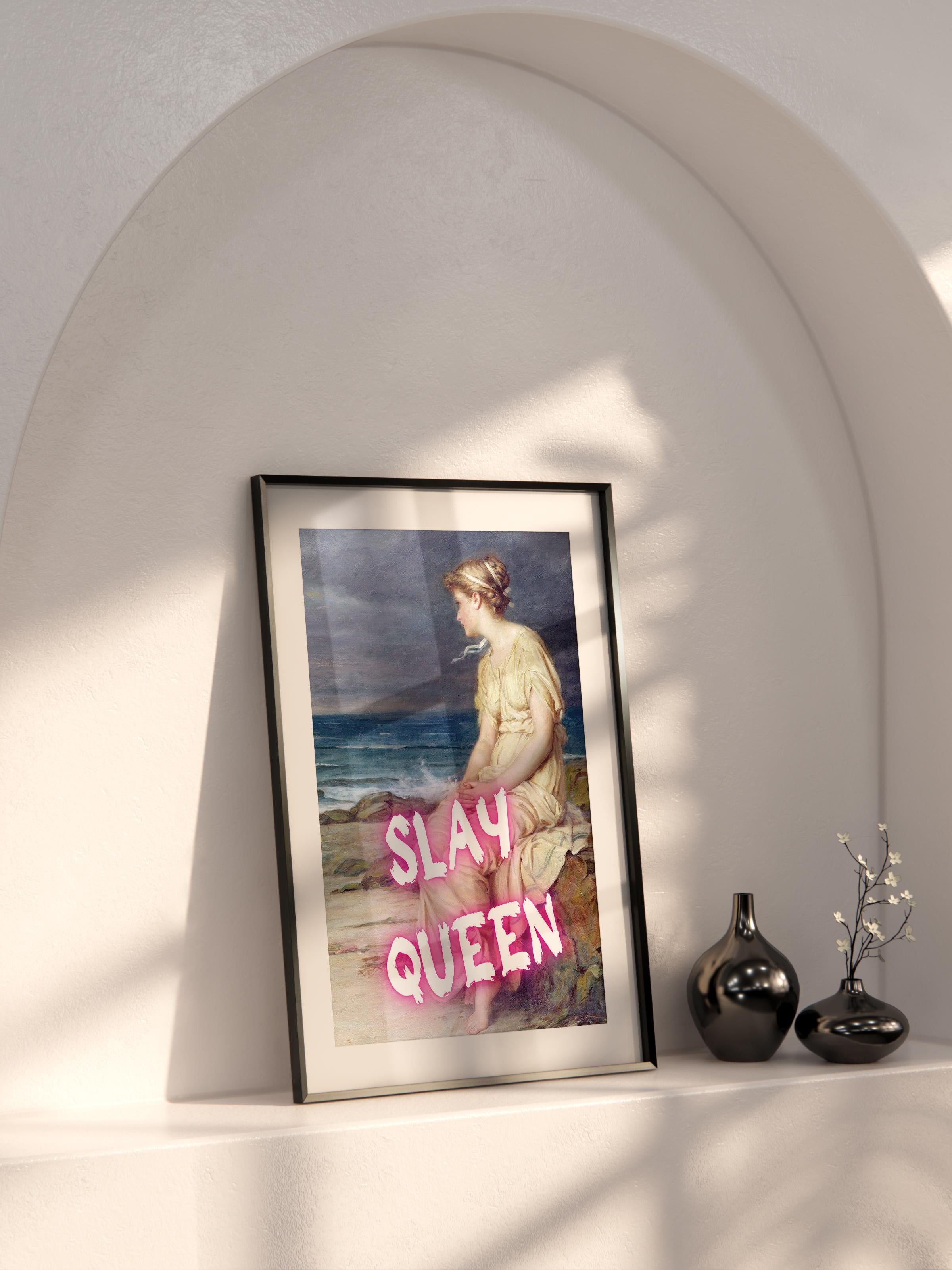 Alternatif Sanat Çerçevesiz Poster, Duvar Dekoru, Çerçevesiz Duvar Tablosu - Arşivsel Kalın Kağıt