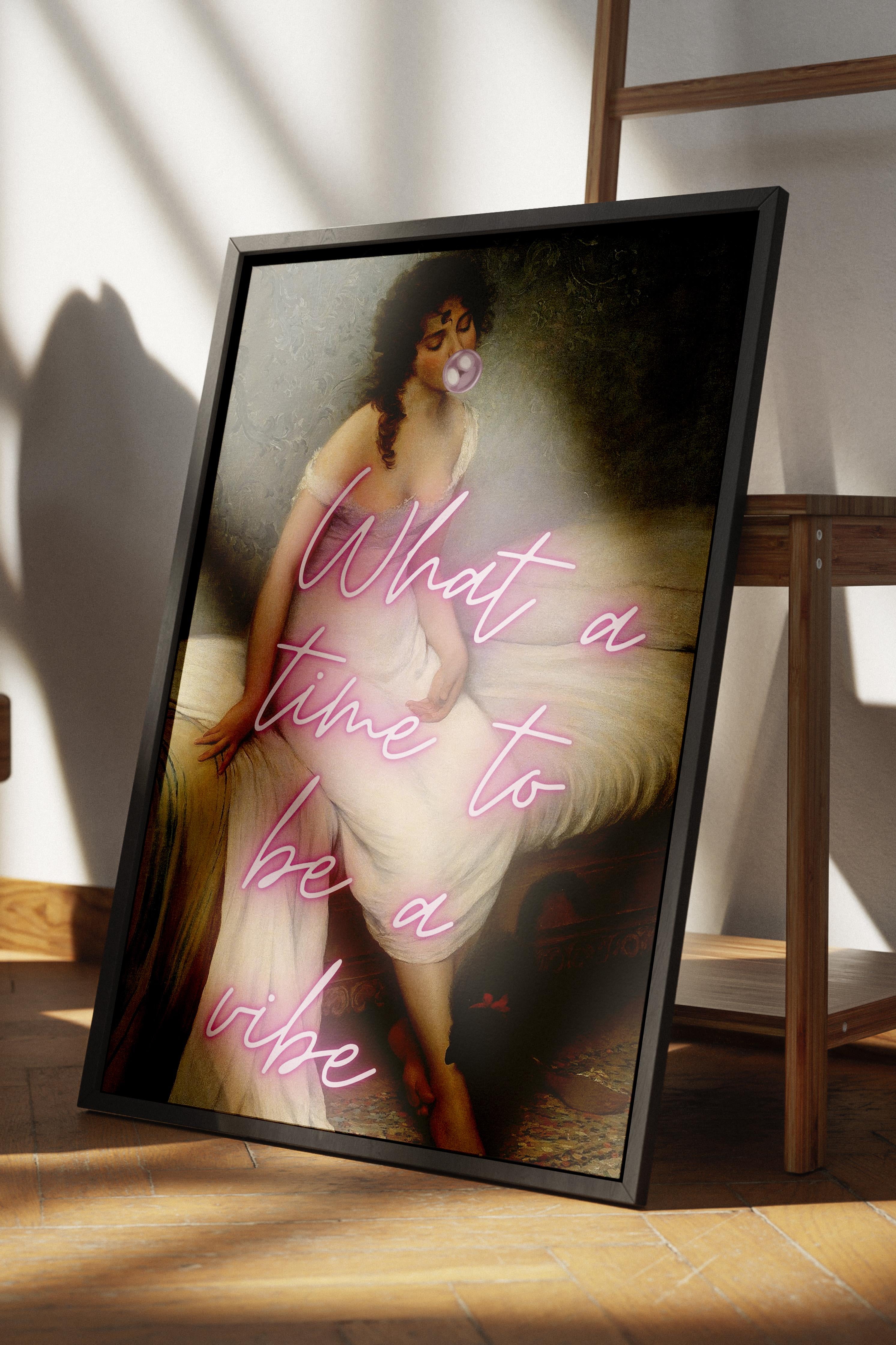 Alternatif Sanat Çerçevesiz Poster, Duvar Dekoru, Çerçevesiz Duvar Tablosu - Arşivsel Kalın Kağıt