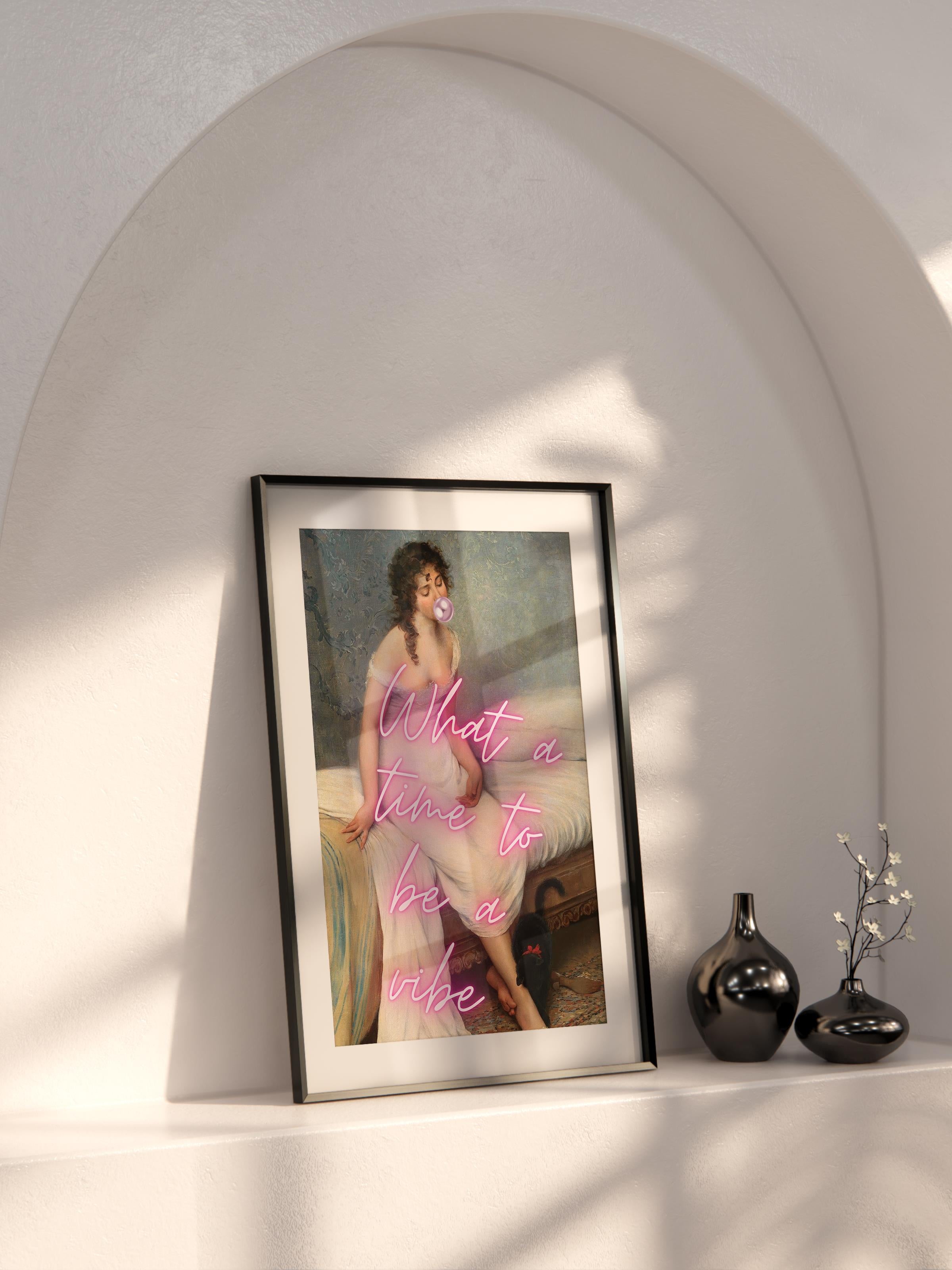 Alternatif Sanat Çerçevesiz Poster, Duvar Dekoru, Çerçevesiz Duvar Tablosu - Arşivsel Kalın Kağıt