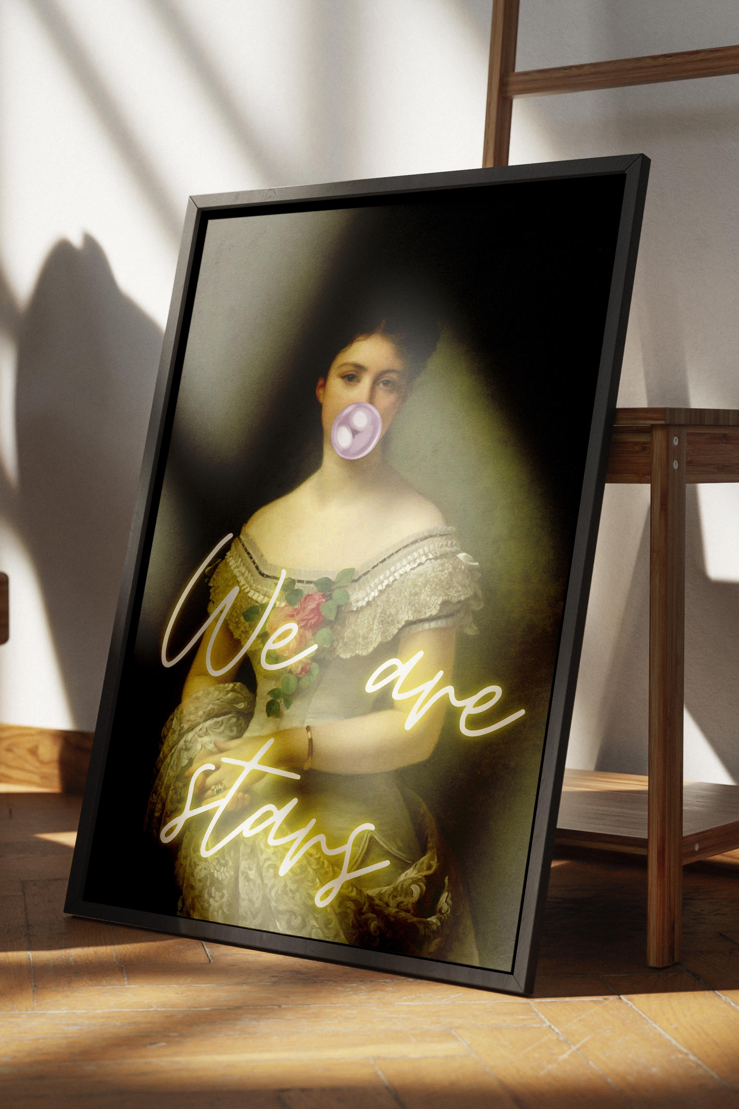 Alternatif Sanat Çerçevesiz Poster, Duvar Dekoru, Çerçevesiz Duvar Tablosu - Arşivsel Kalın Kağıt