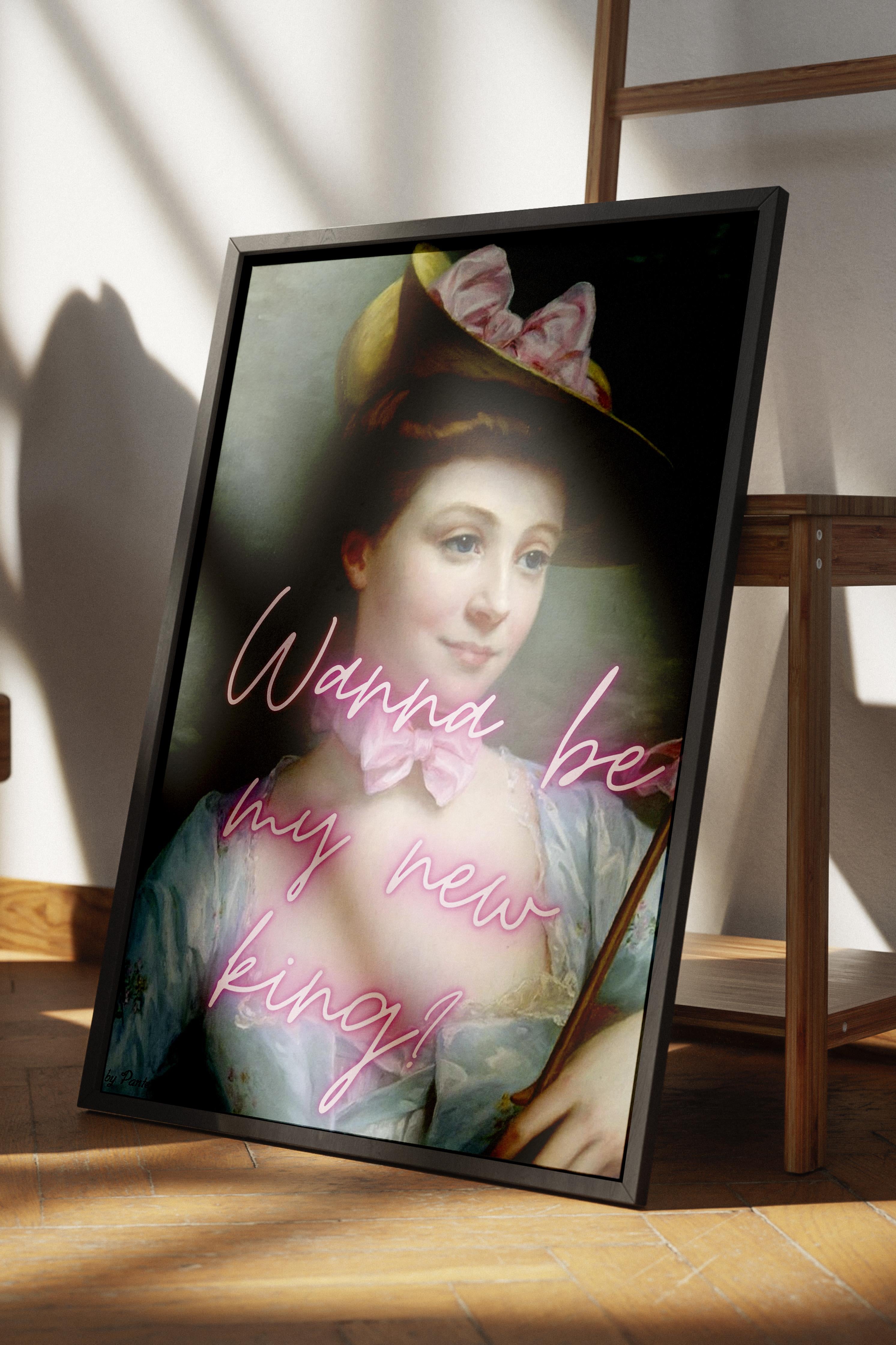 Alternatif Sanat Çerçevesiz Poster, Duvar Dekoru, Çerçevesiz Duvar Tablosu - Arşivsel Kalın Kağıt