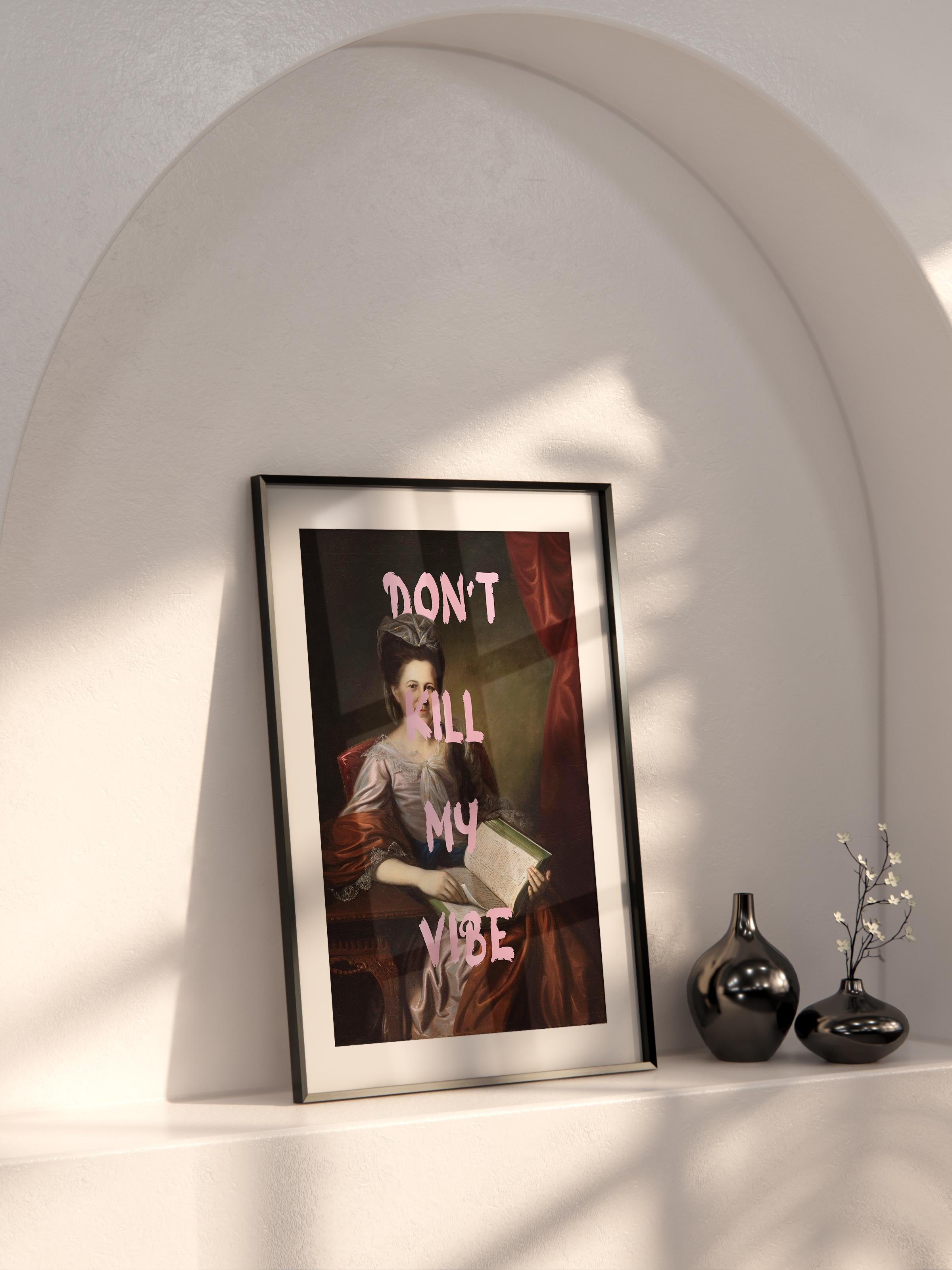 Alternatif Sanat Çerçevesiz Poster, Duvar Dekoru, Çerçevesiz Duvar Tablosu - Arşivsel Kalın Kağıt