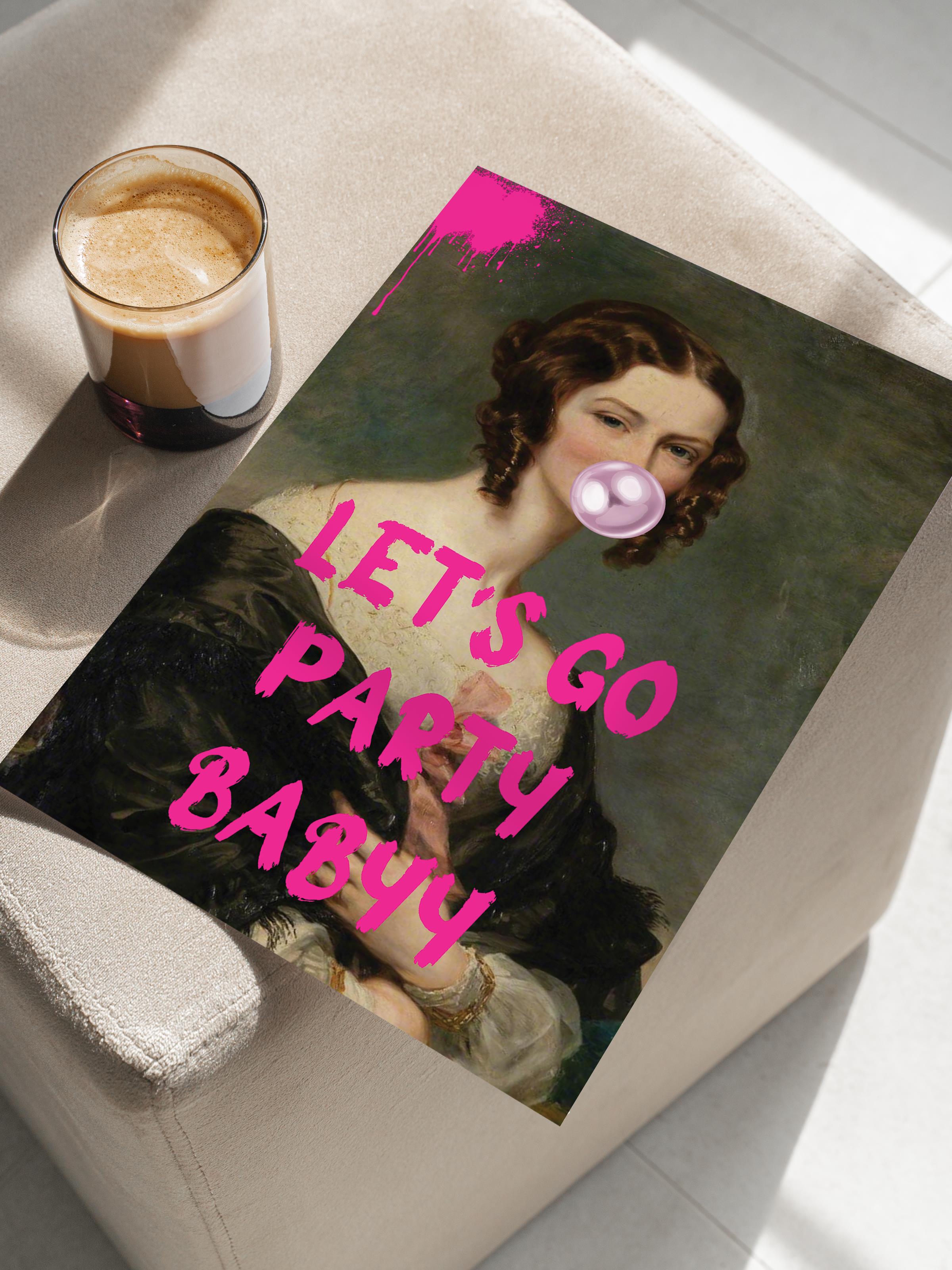 Alternatif Sanat Çerçevesiz Poster, Duvar Dekoru, Çerçevesiz Duvar Tablosu - Arşivsel Kalın Kağıt