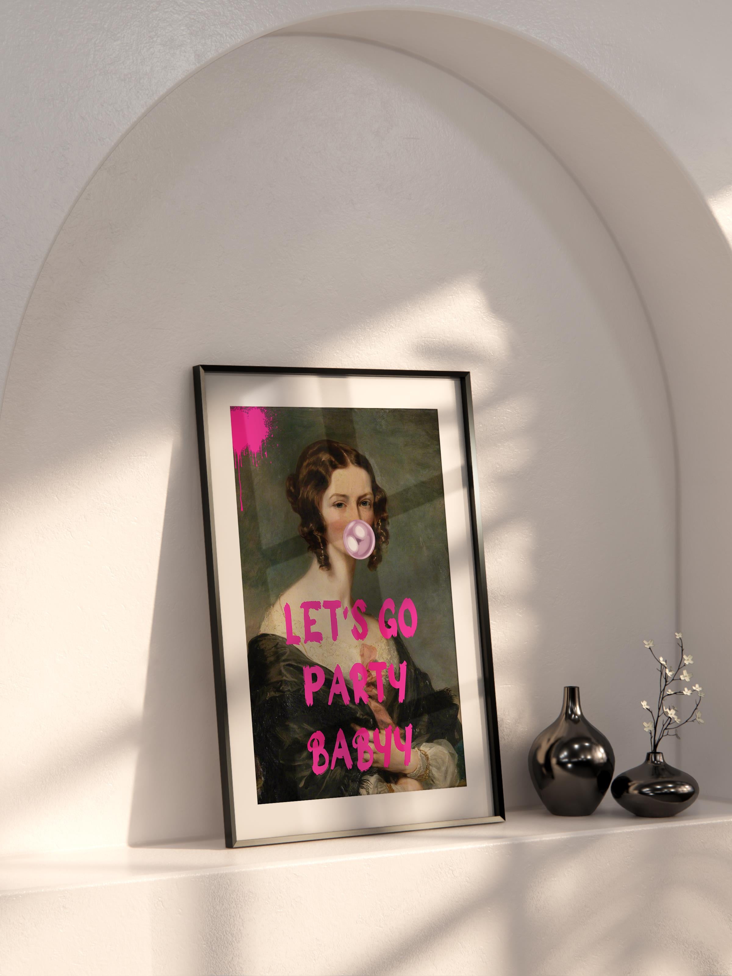 Alternatif Sanat Çerçevesiz Poster, Duvar Dekoru, Çerçevesiz Duvar Tablosu - Arşivsel Kalın Kağıt