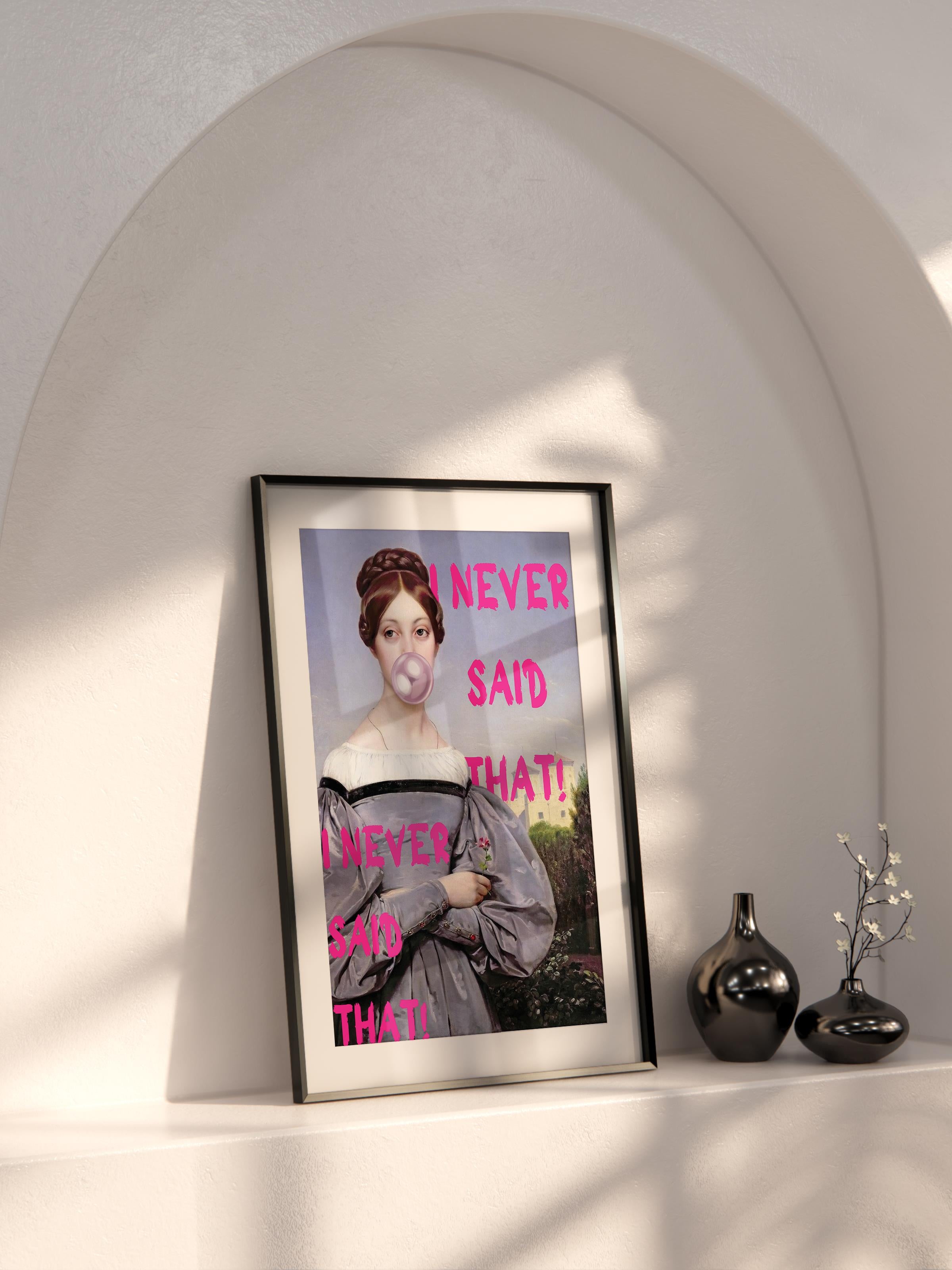 Alternatif Sanat Çerçevesiz Poster, Duvar Dekoru, Çerçevesiz Duvar Tablosu - Arşivsel Kalın Kağıt