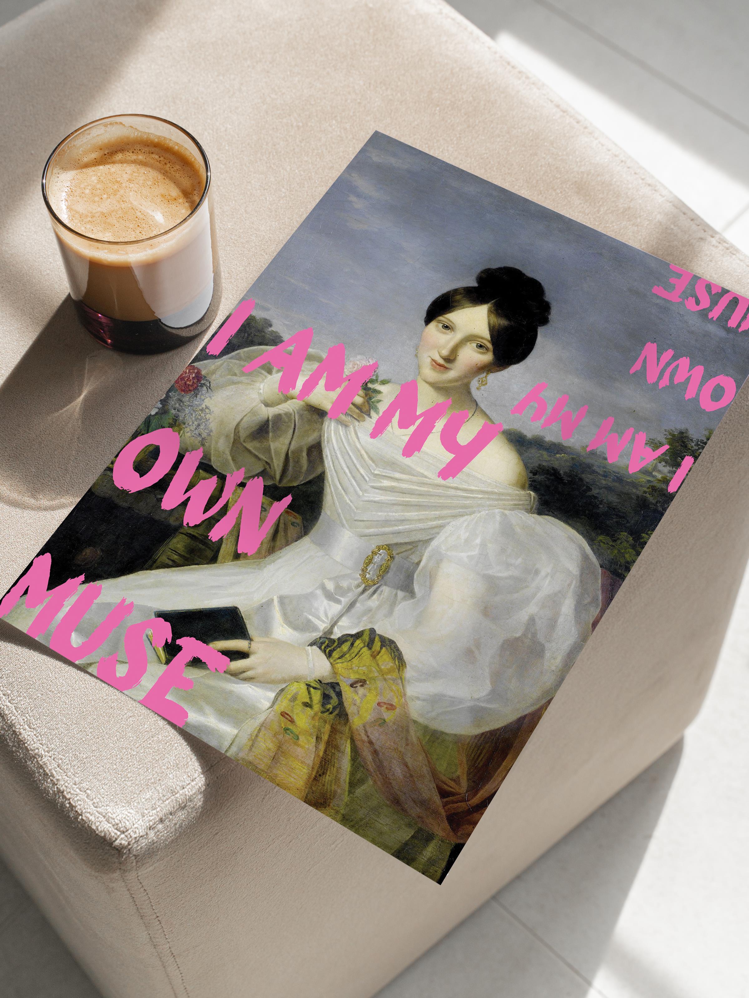 Alternatif Sanat Çerçevesiz Poster, Duvar Dekoru, Çerçevesiz Duvar Tablosu - Arşivsel Kalın Kağıt