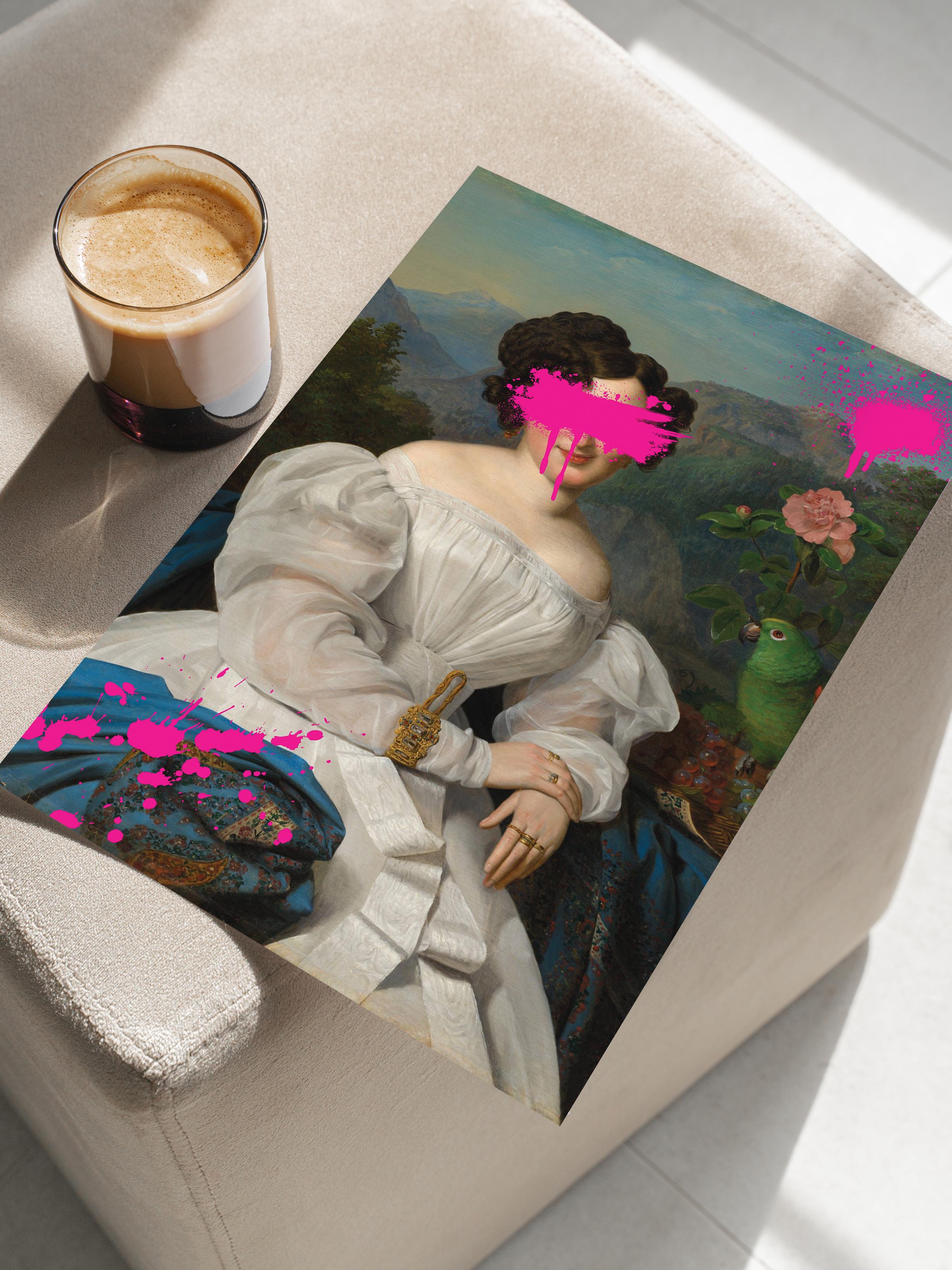 Alternatif Sanat Çerçevesiz Poster, Duvar Dekoru, Çerçevesiz Duvar Tablosu - Arşivsel Kalın Kağıt