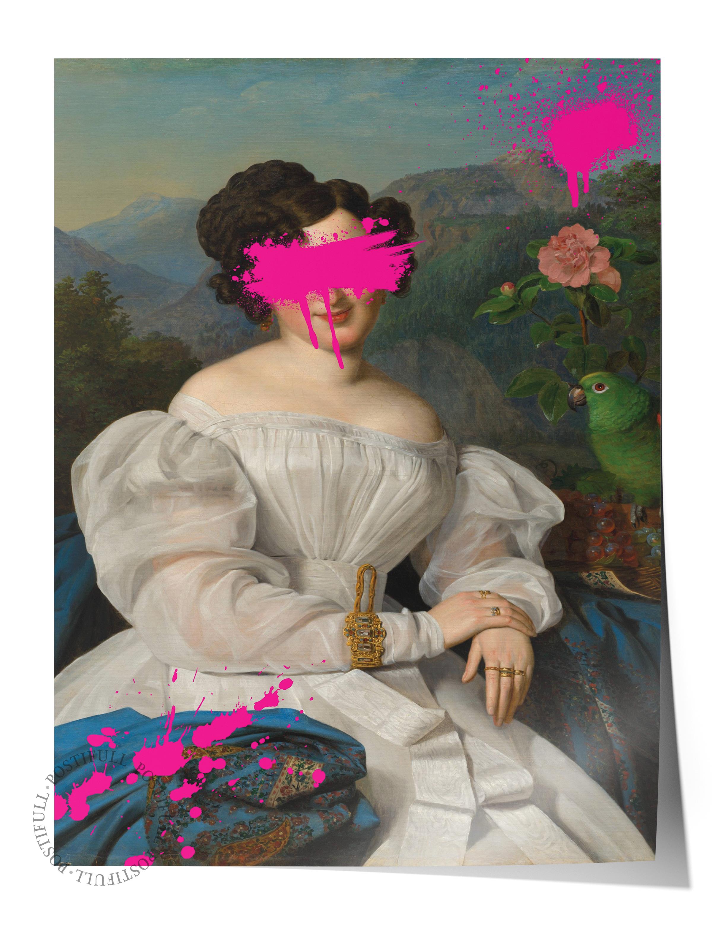 Alternatif Sanat Çerçevesiz Poster, Duvar Dekoru, Çerçevesiz Duvar Tablosu - Arşivsel Kalın Kağıt