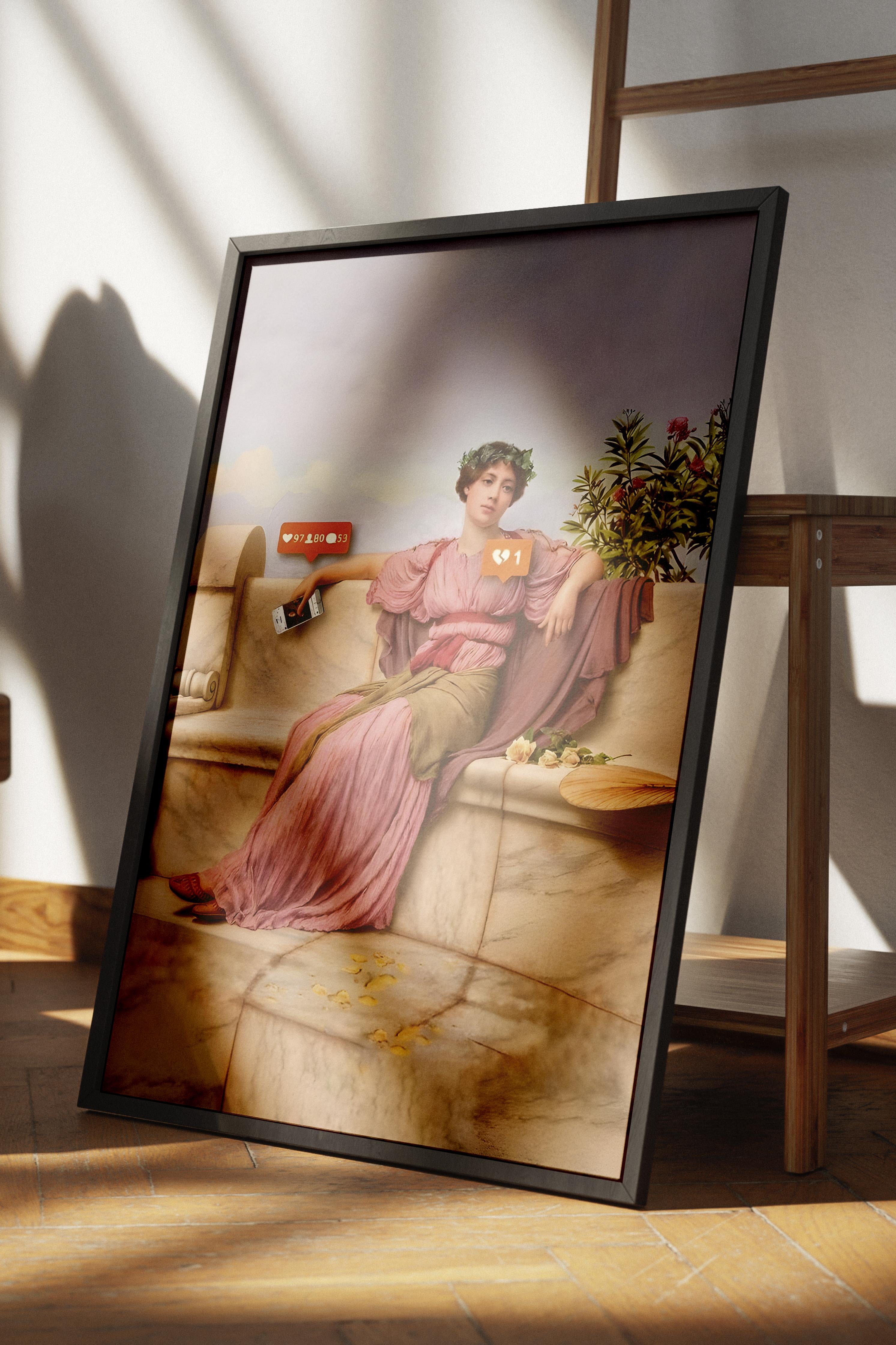 Alternatif Sanat Çerçevesiz Poster, Duvar Dekoru, Çerçevesiz Duvar Tablosu - Arşivsel Kalın Kağıt