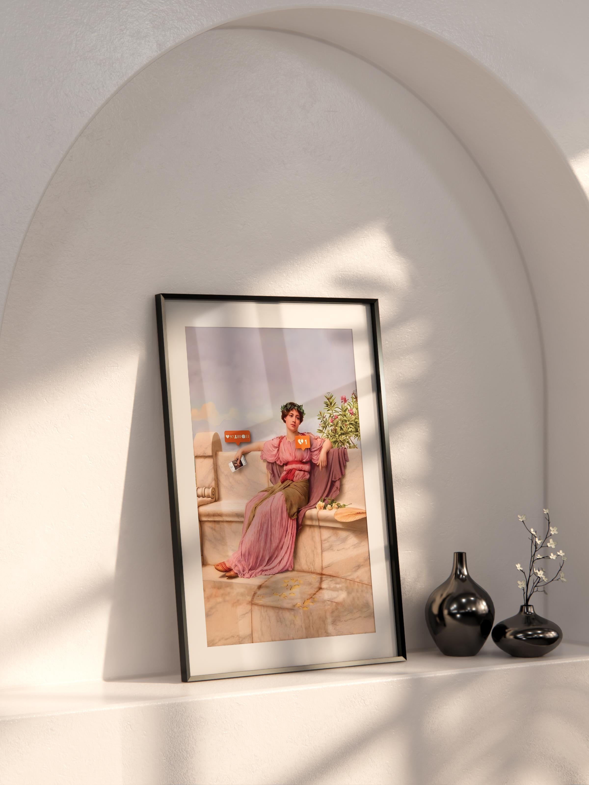 Alternatif Sanat Çerçevesiz Poster, Duvar Dekoru, Çerçevesiz Duvar Tablosu - Arşivsel Kalın Kağıt