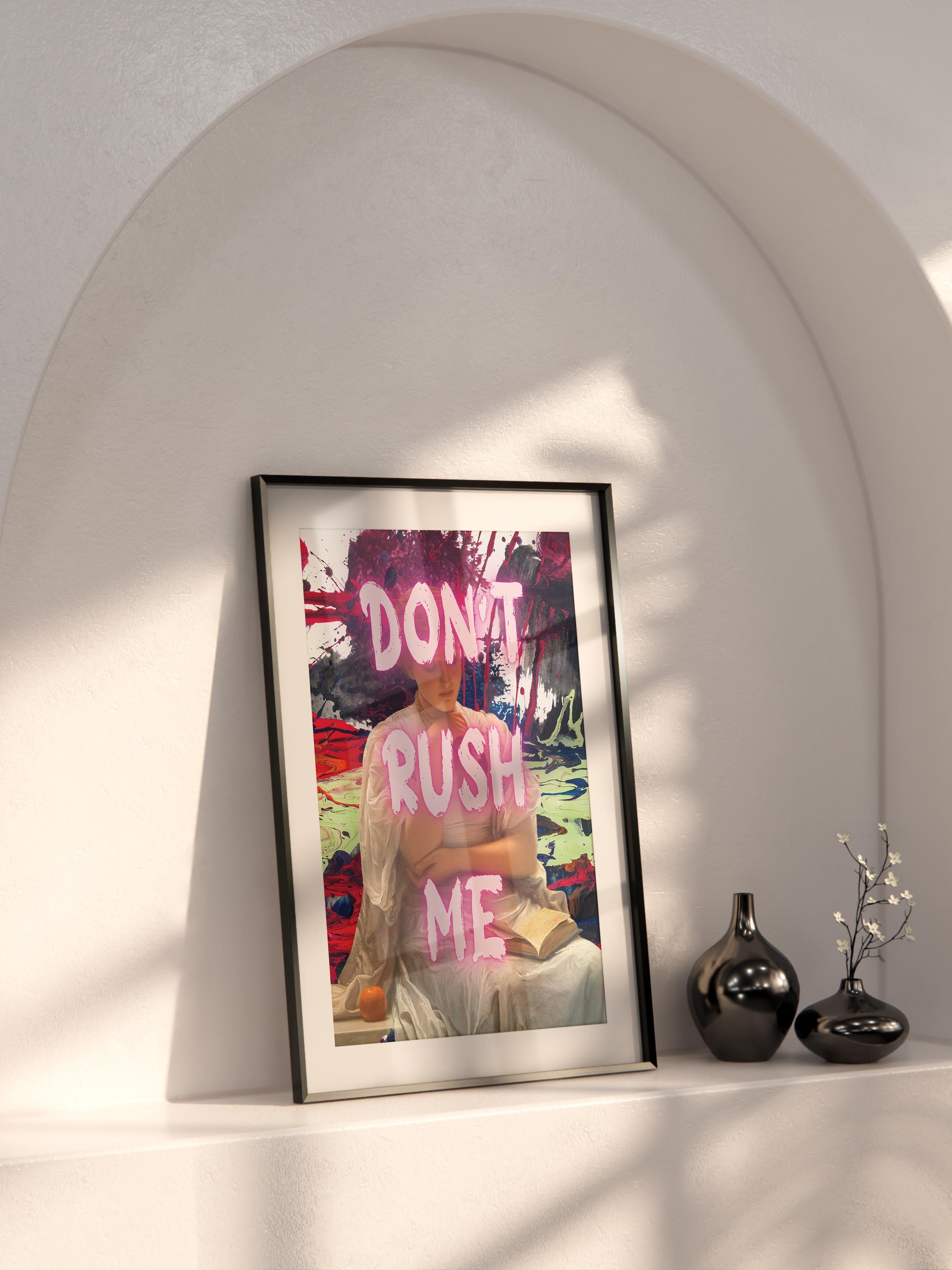 Alternatif Sanat Çerçevesiz Poster, Duvar Dekoru, Çerçevesiz Duvar Tablosu - Arşivsel Kalın Kağıt