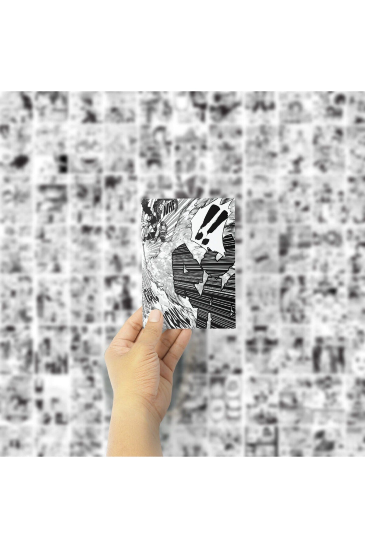 Anime Poster Seti - "my Hero Academia" Manga Kolaj Seti - 144 Adet Arkası Yapışkanlı 10cm*15cm