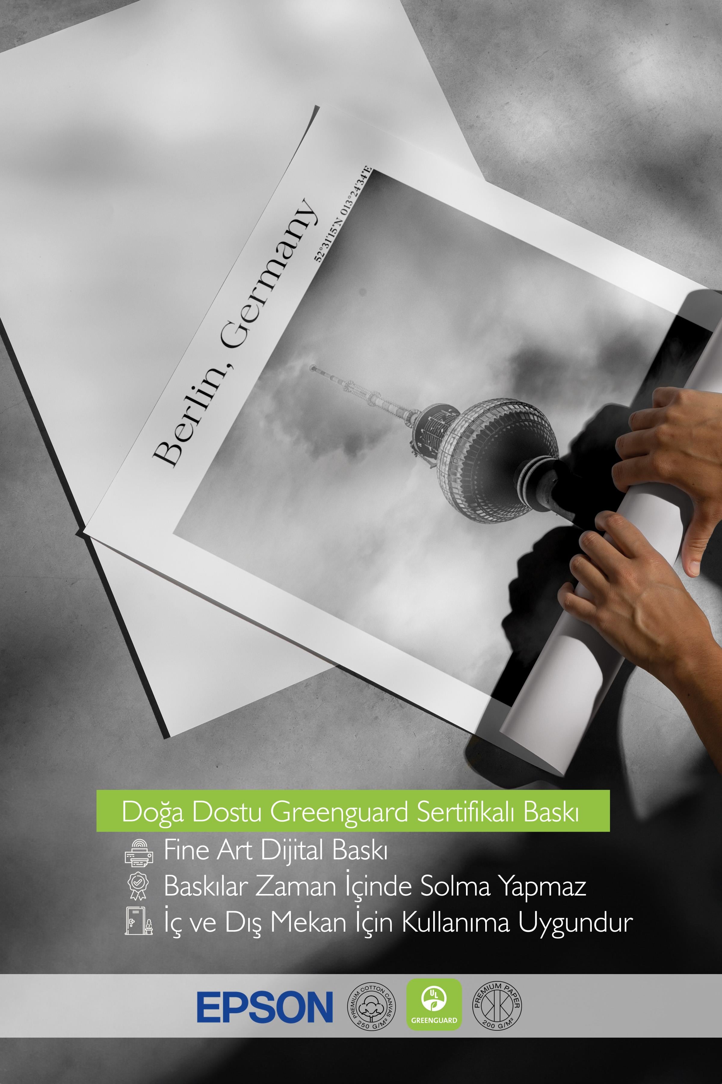 Berlin - Almanya, Şehir Temalı Poster, Çerçevesiz Duvar Posteri, NO:30005