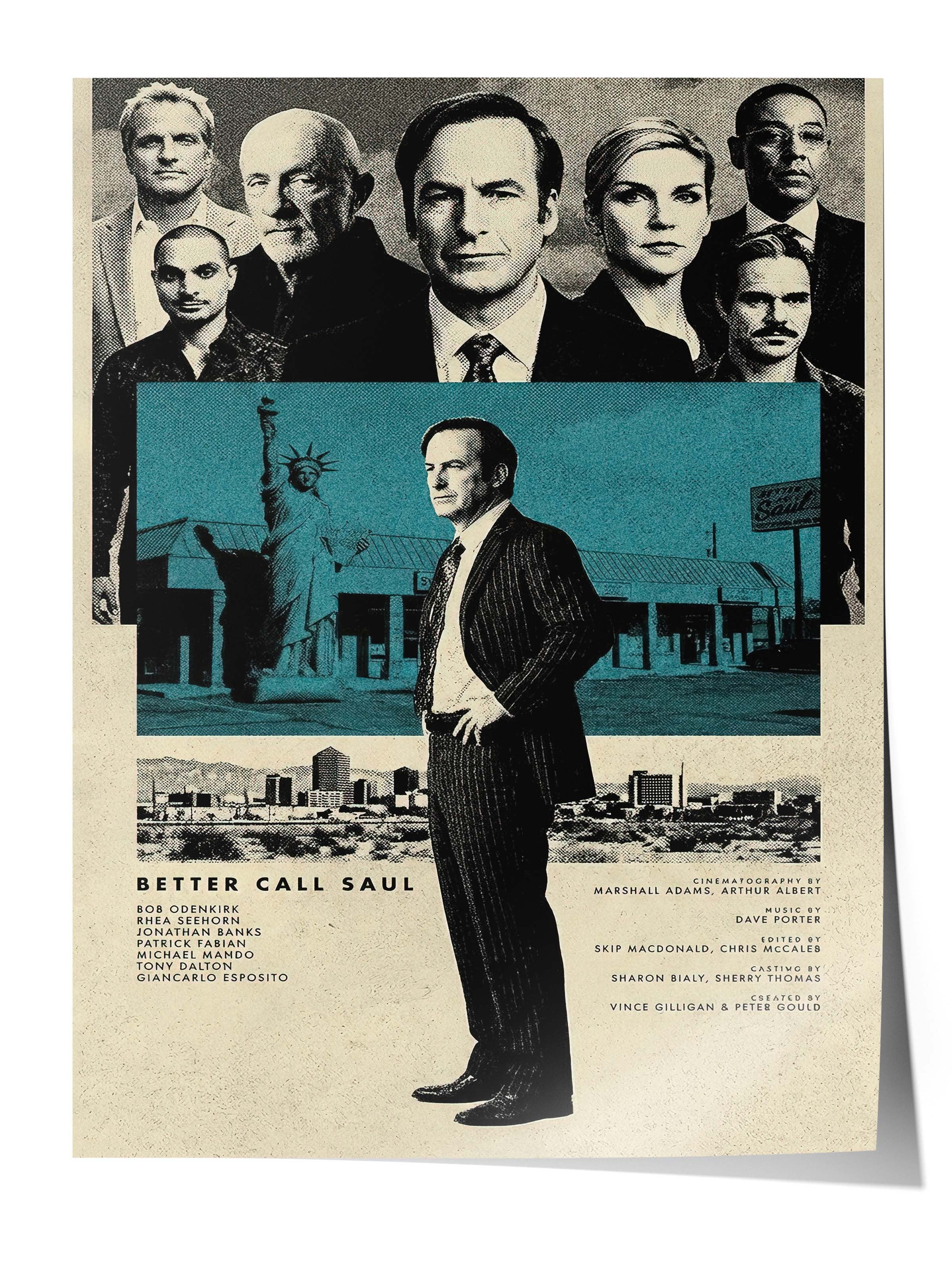 Better Call Saul Posteri, Sinema ve Dizi Tablo Posterleri, Film Dizi Afişleri NO:112793