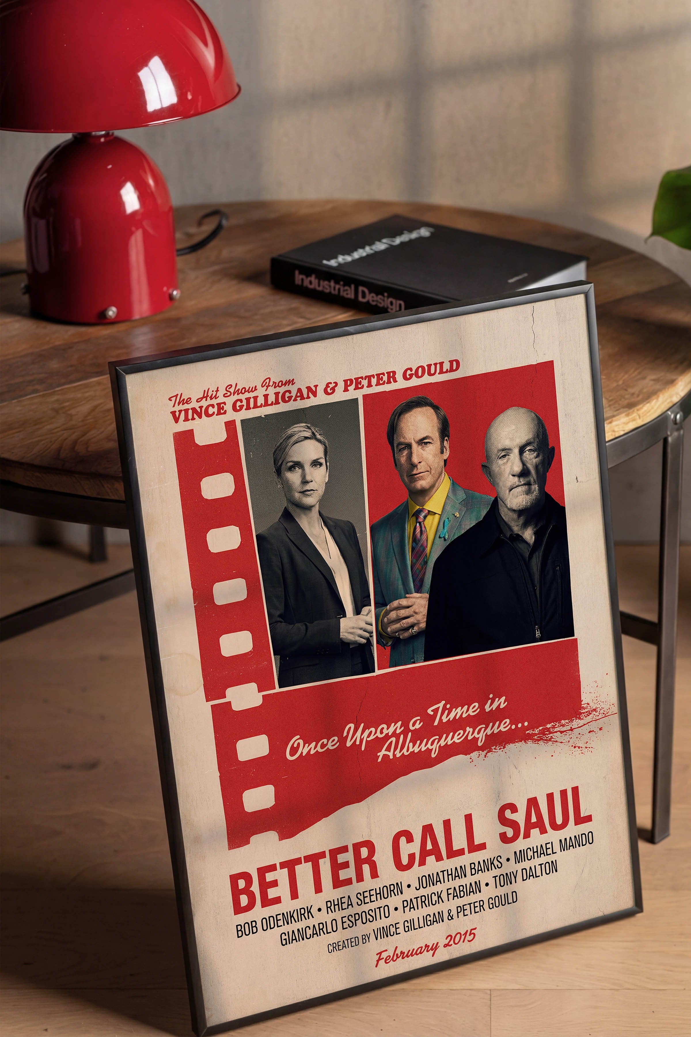 Better Call Saul Siyah Çerçeveli Poster, Sinema ve Dizi Tablo, Film Dizi Afişleri NO:112871
