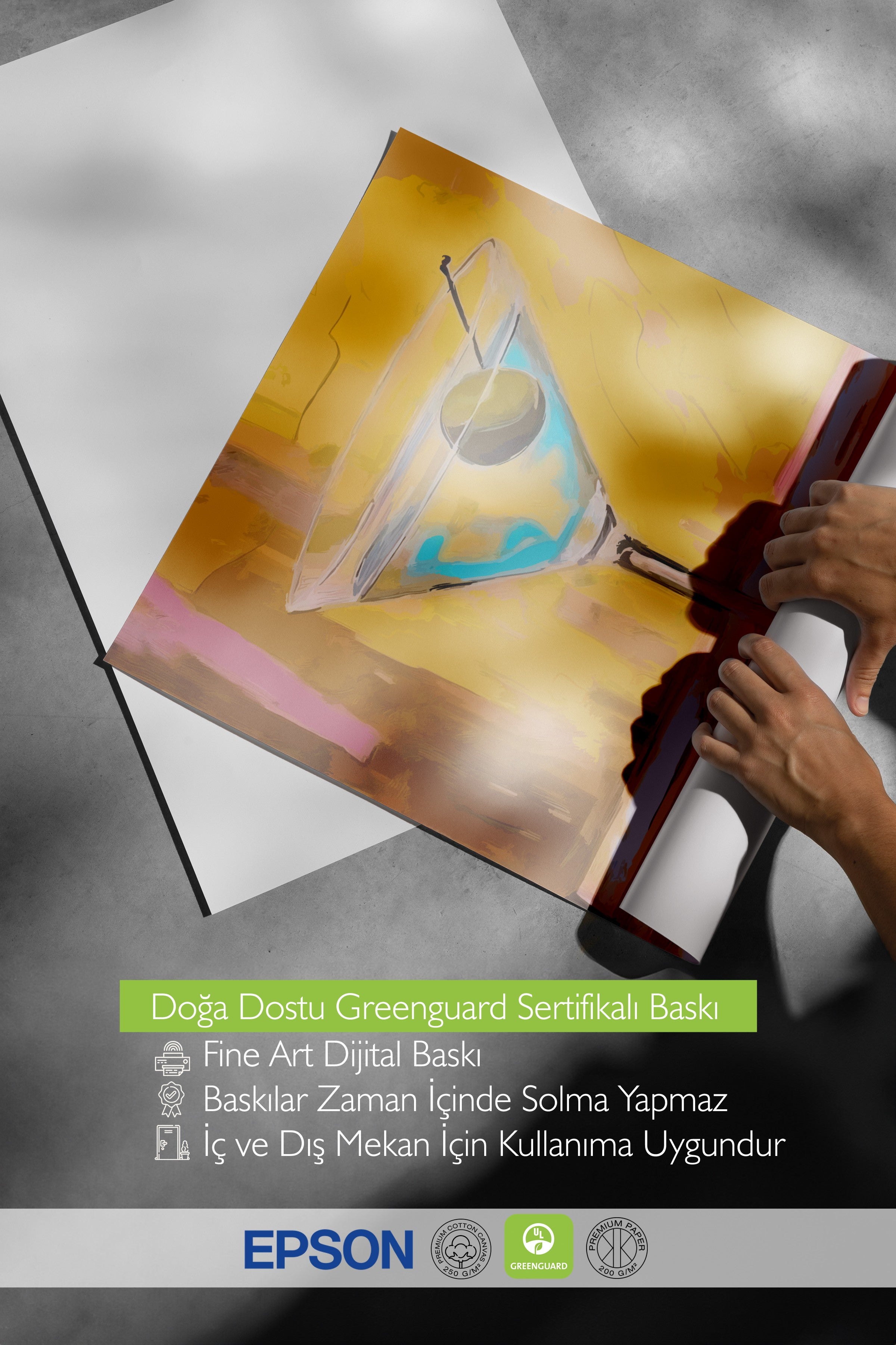 Beyaz Çerçeveli Tablo, Martini bardağı, Zeytin, Masa örtüsü, Acrylic Painting, Sarı, Pembe Renk Poster, 2025 Yaz Seçkisi, NO:109867