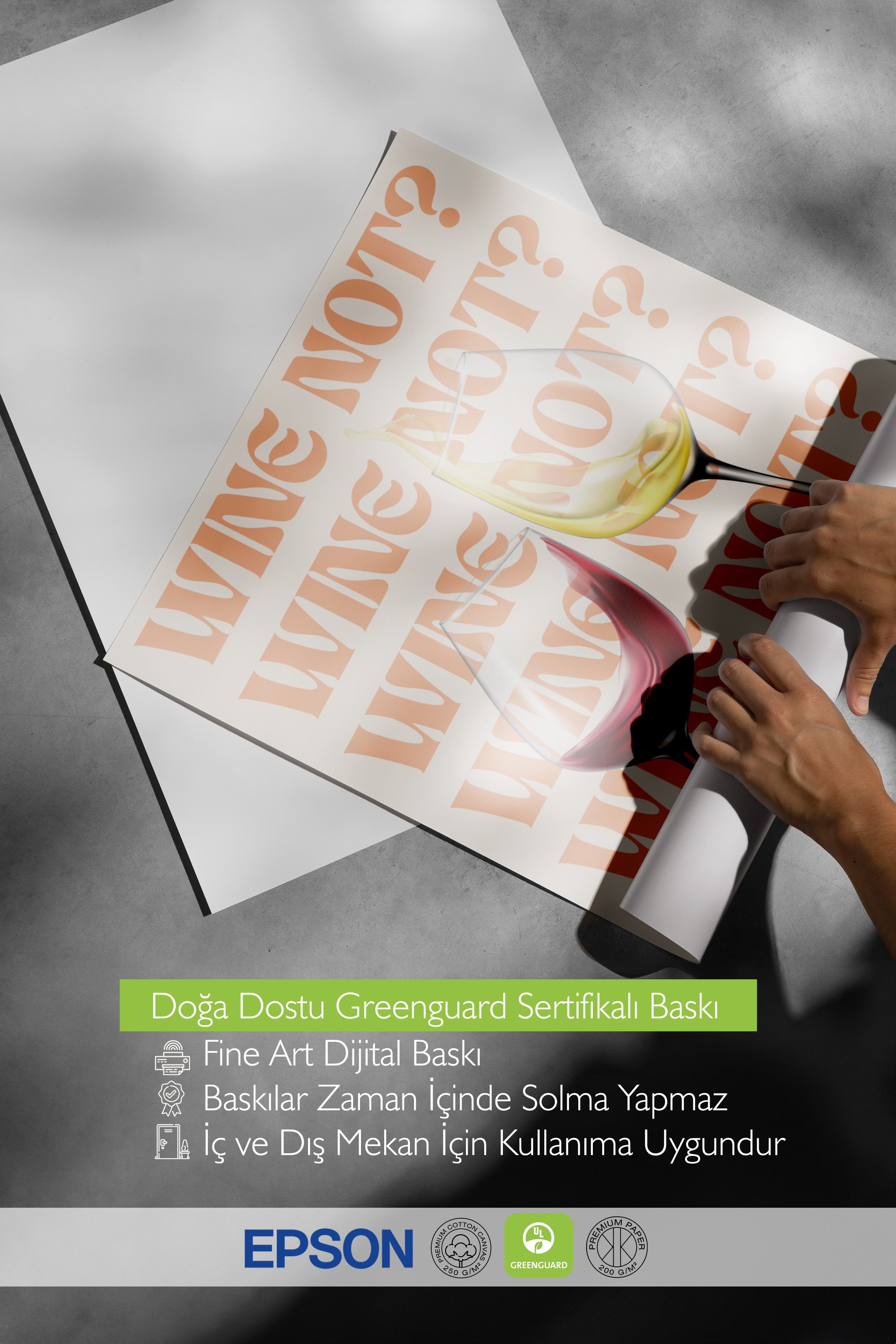 Beyaz Çerçeveli Tablo, Şarap Kadehi, Dijital Resim, Minimalist, Kırmızı, Bej Renk Poster, 2025 Yaz Seçkisi, NO:109804