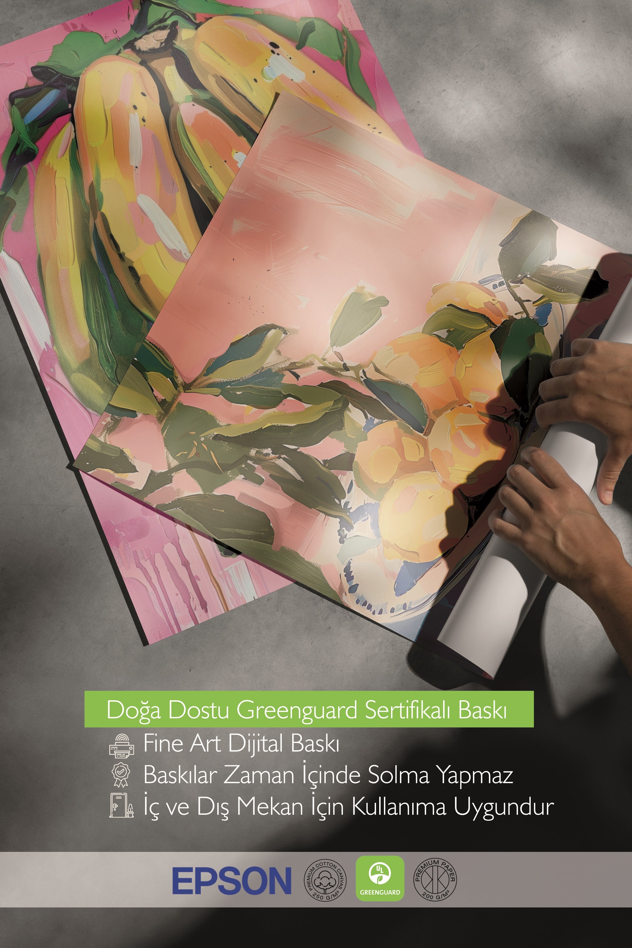 Beyaz Tablo Seti, 3 Adet Beyaz Çerçeveli Poster Wine and table Model No:300880, Dekor