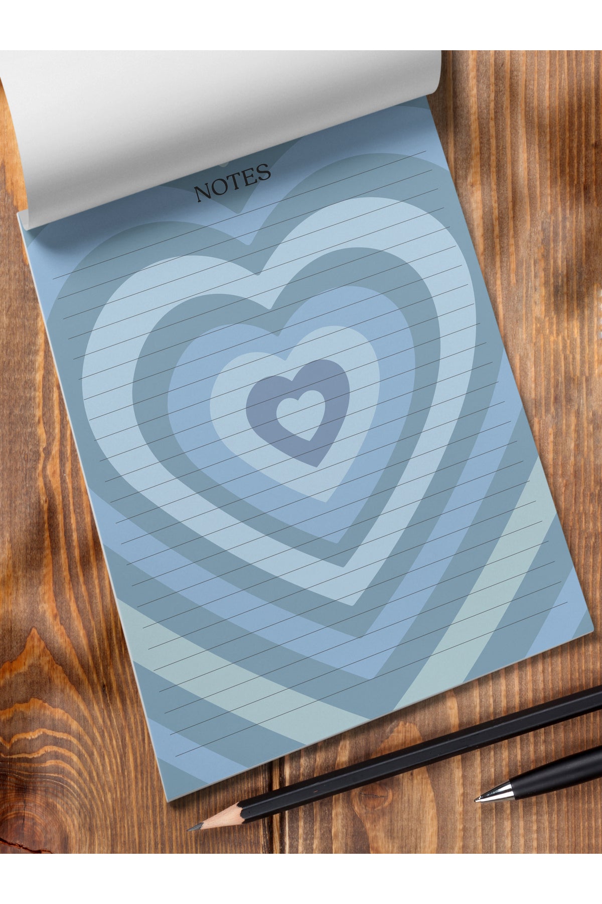 Bloknot, Pastel Temalı Notepad Defter Set, 3 Adet Memopad Defter - Çizgili, Kareli, Noktalı Notebook