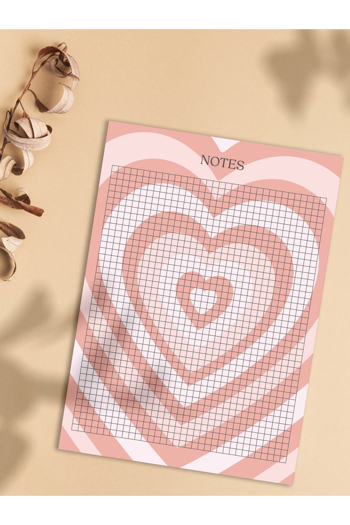 Bloknot, Pastel Temalı Notepad Defter Set, 3 Adet Memopad Defter - Çizgili, Kareli, Noktalı Notebook