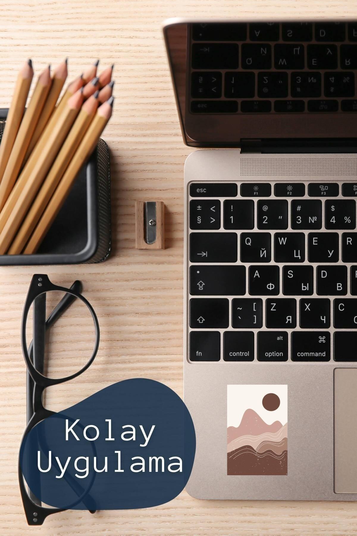 Boho Temalı Sticker Seti - 4 Adet Etiket Seti- Telefon, Tablet, Defter Laptop Uyumlu Etiket