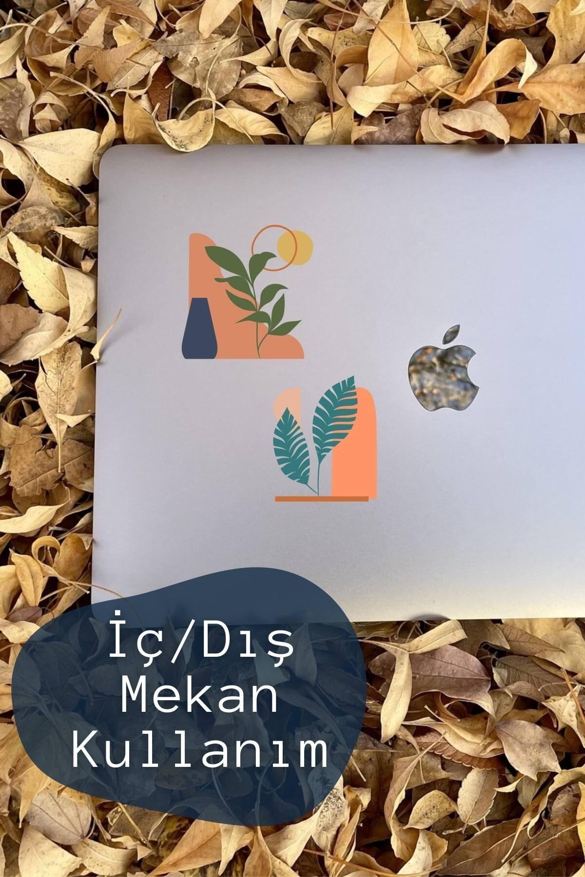 Boho Temalı Sticker Seti - 6 Adet Etiket Seti- Telefon, Tablet, Defter Laptop Uyumlu Etiket