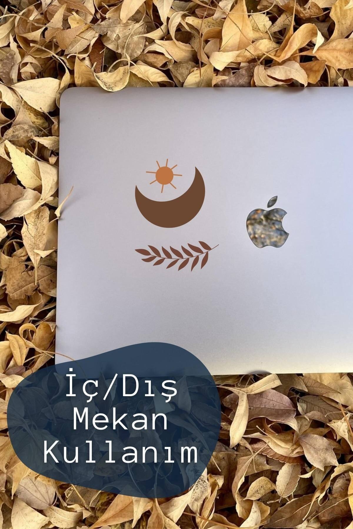 Boho Temalı Sticker Seti - 9 Adet Etiket Seti- Telefon, Tablet, Defter Laptop Uyumlu Etiket