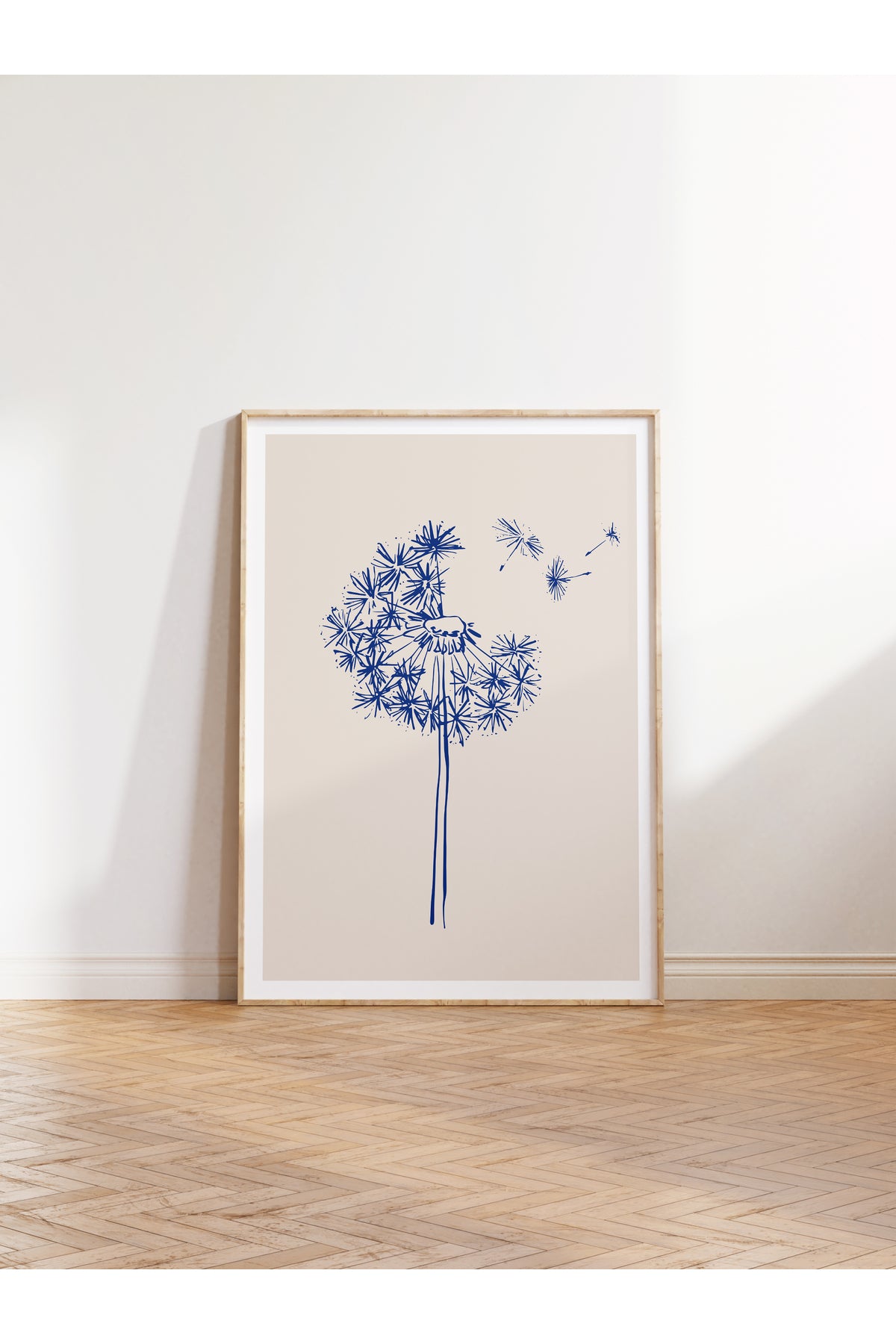 Botanik Poster - Çiçek Çizimi Çerçevesiz Poster