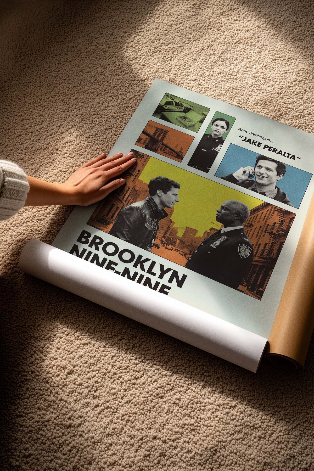 Brooklyn Nine-Nine Posteri, Sinema ve Dizi Tablo Posterleri, Film Dizi Afişleri NO:112923