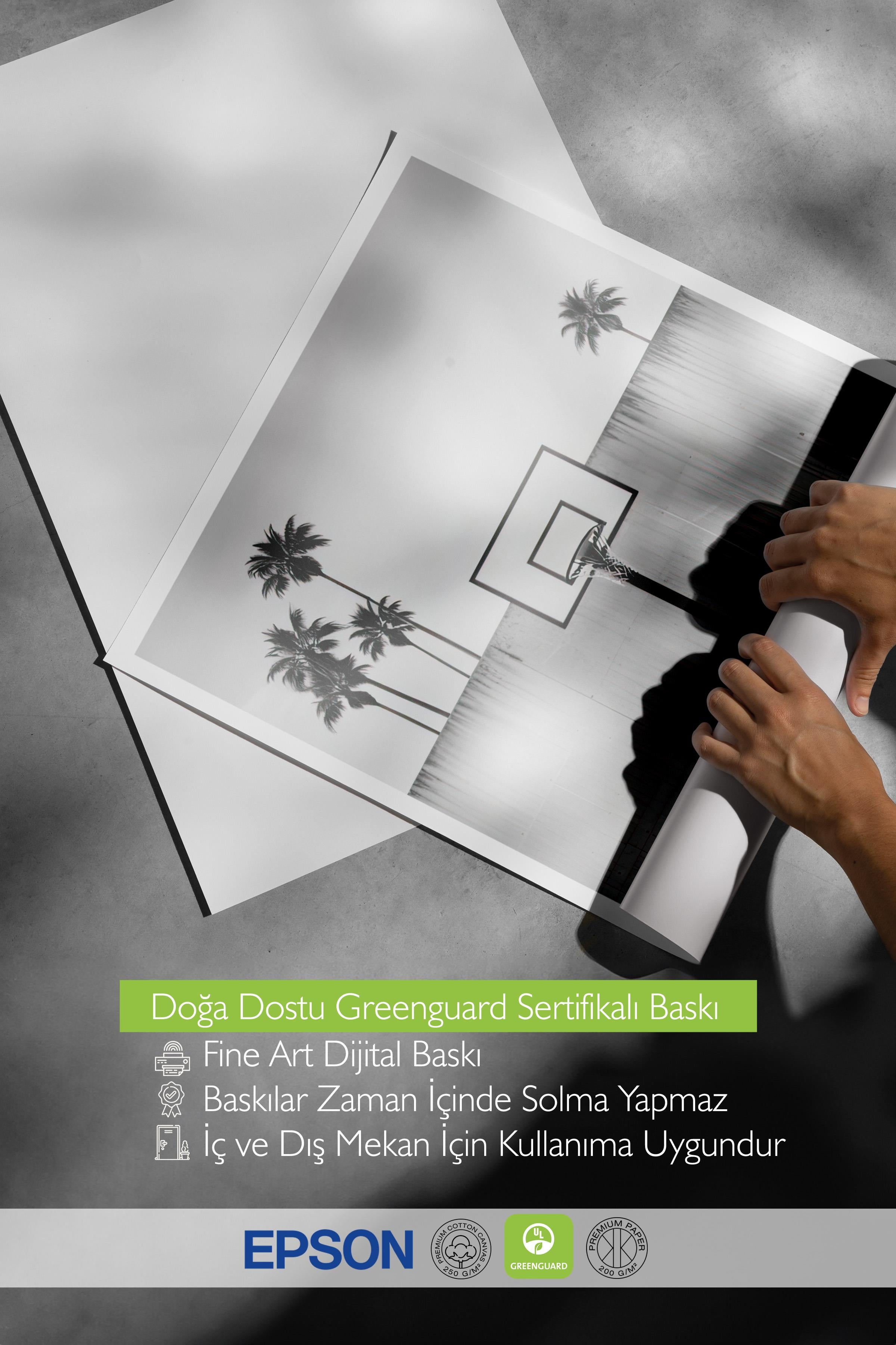 California Basketball Court Poster, Dikey Duvar Tablosu Comfort Serisi NO:108328