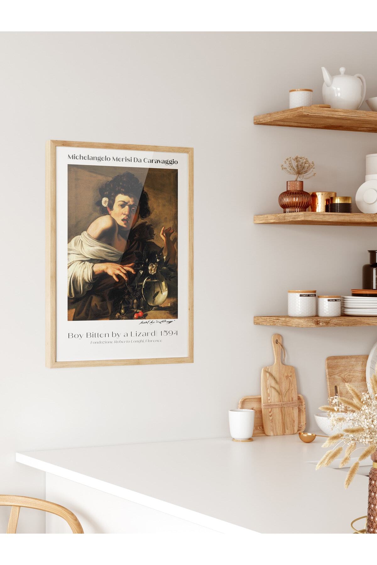 Caravaggio Duvar Posteri - Duvar Dekoru - Sanat Serisi Posterleri - Kalın Kuşe Kağıt - Çerçevesiz