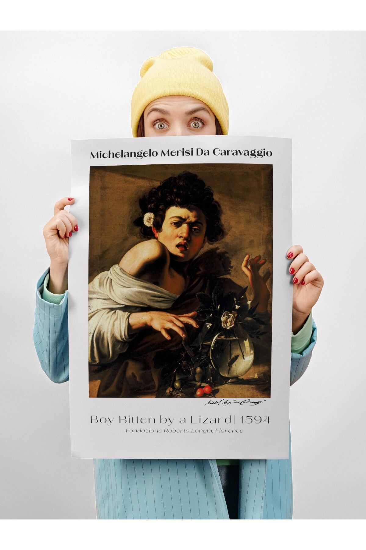 Caravaggio Duvar Posteri - Duvar Dekoru - Sanat Serisi Posterleri - Kalın Kuşe Kağıt - Çerçevesiz