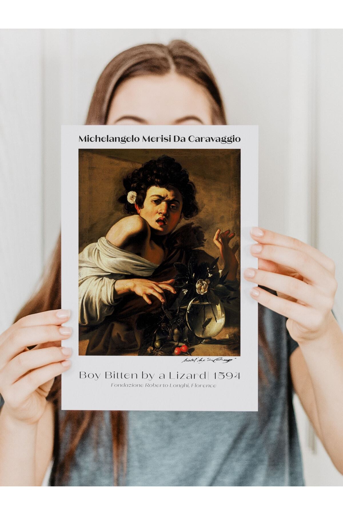 Caravaggio Duvar Posteri - Duvar Dekoru - Sanat Serisi Posterleri - Kalın Kuşe Kağıt - Çerçevesiz