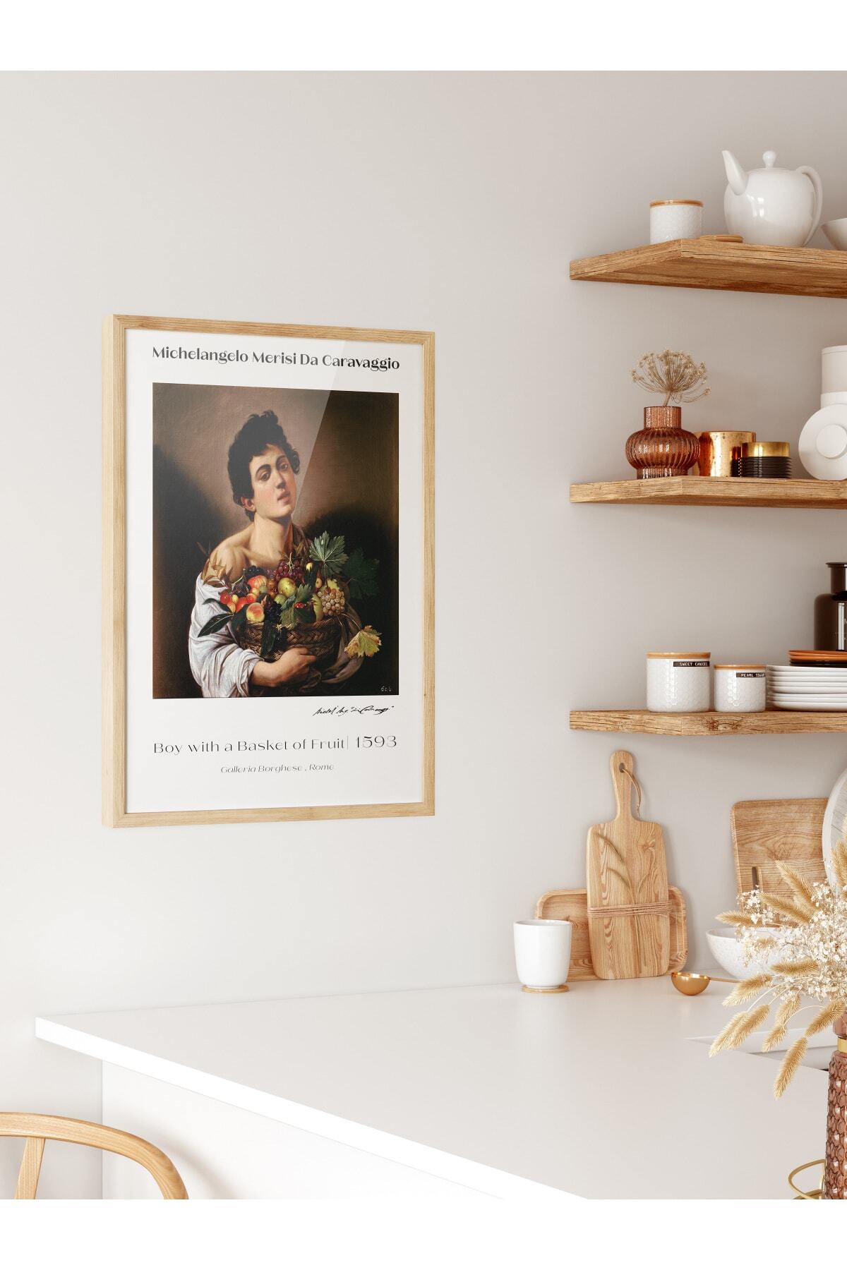 Caravaggio Duvar Posteri - Duvar Dekoru - Sanat Serisi Posterleri - Kalın Kuşe Kağıt - Çerçevesiz
