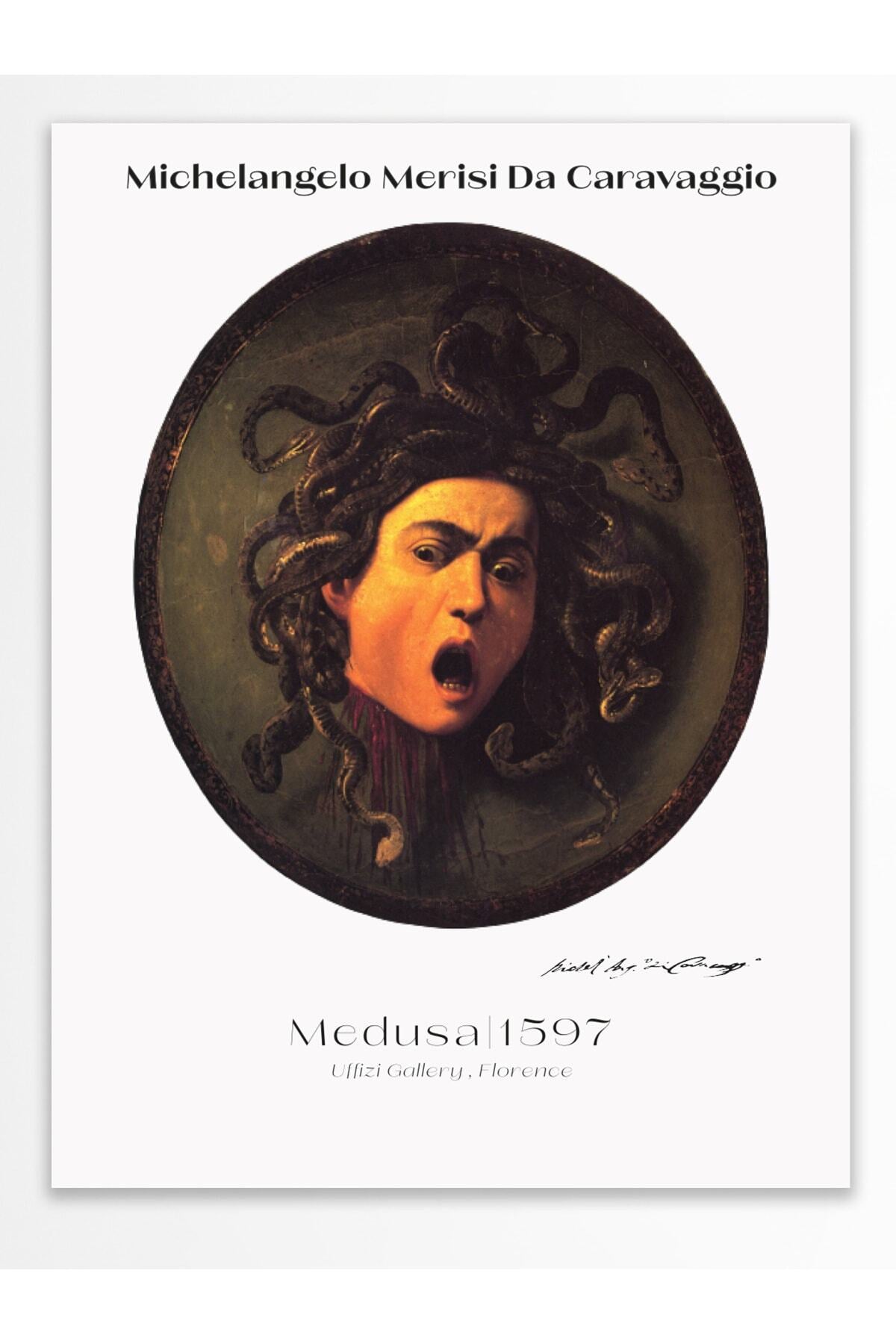 Caravaggio Duvar Posteri - Duvar Dekoru - Sanat Serisi Posterleri - Kalın Kuşe Kağıt - Çerçevesiz