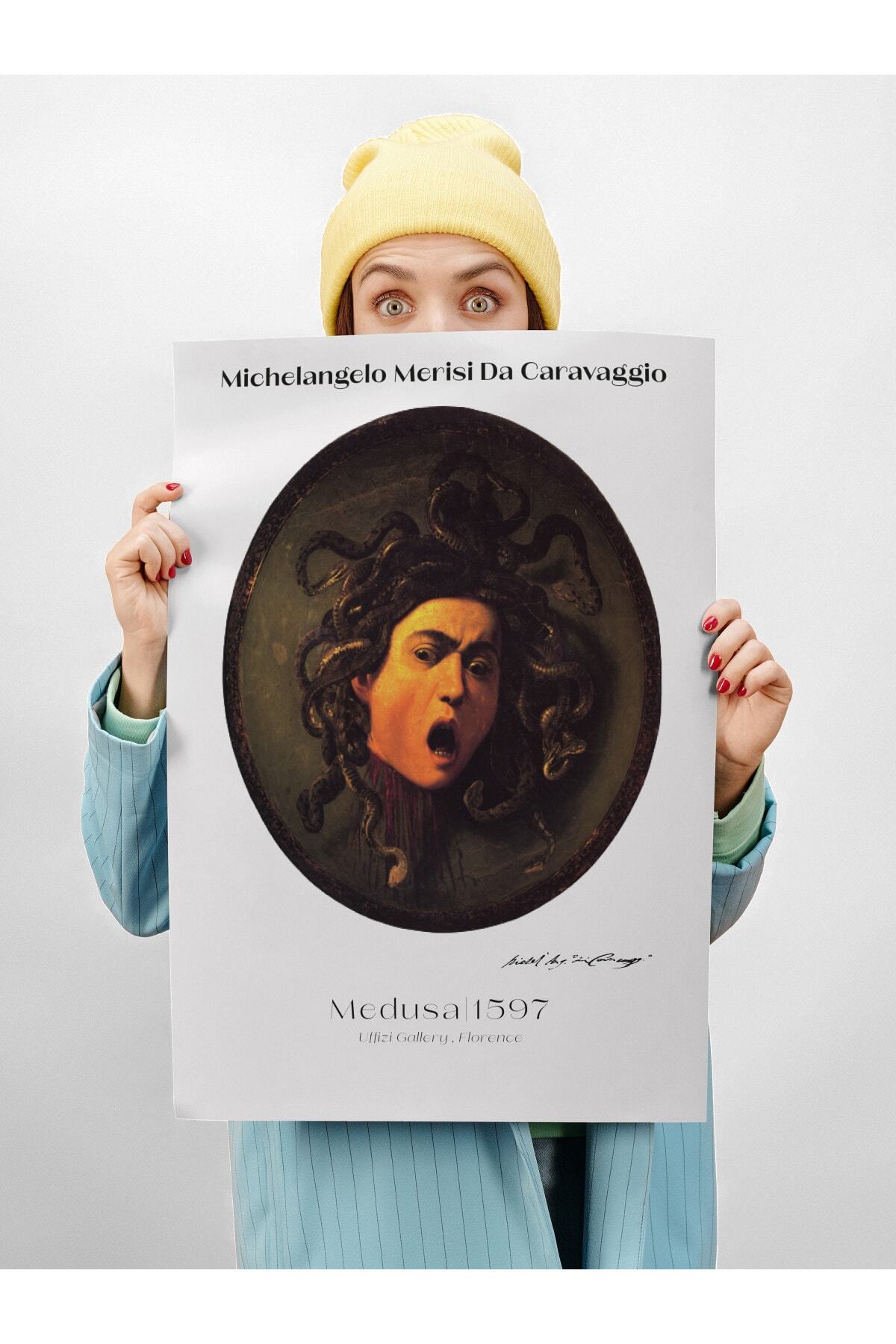 Caravaggio Duvar Posteri - Duvar Dekoru - Sanat Serisi Posterleri - Kalın Kuşe Kağıt - Çerçevesiz