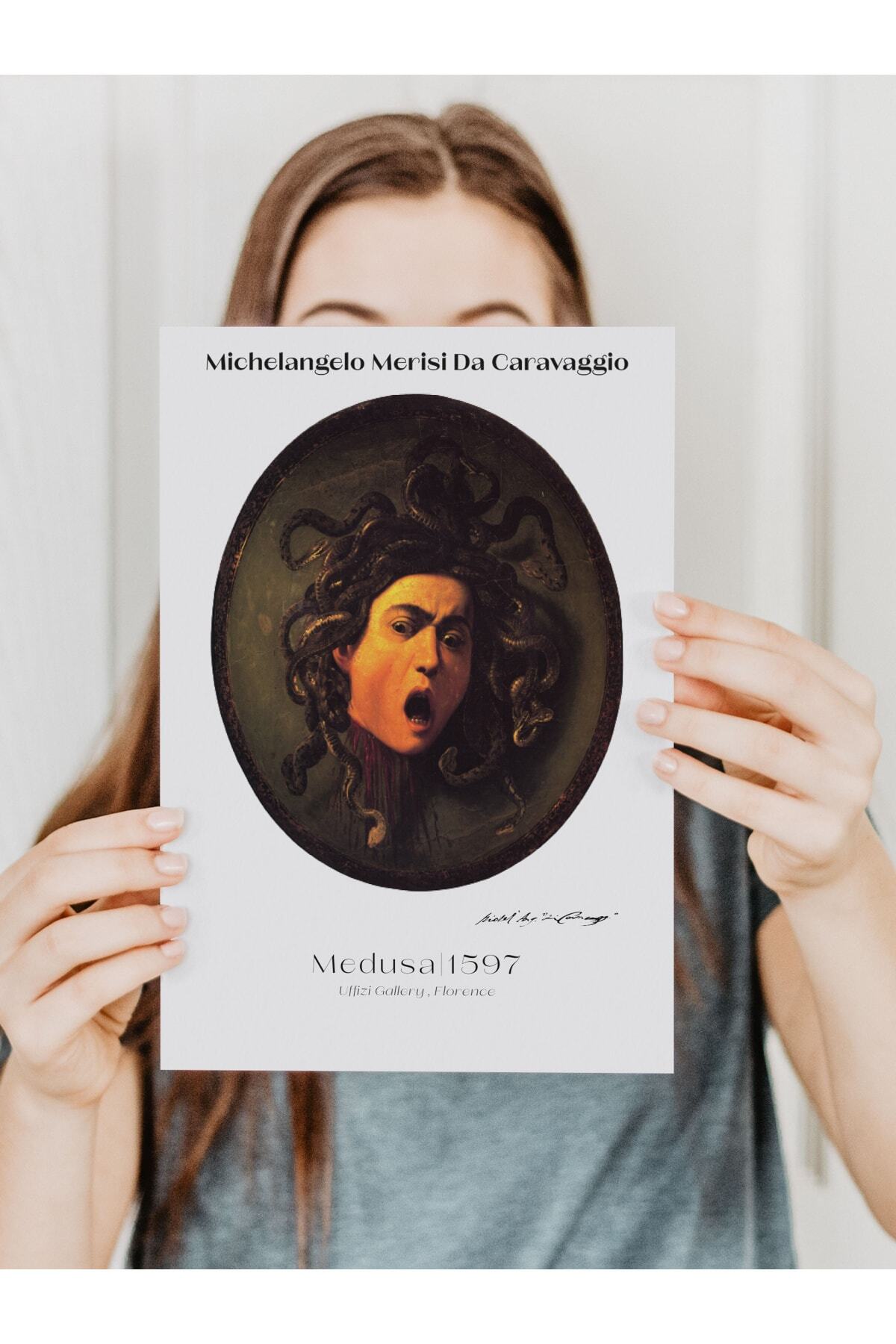 Caravaggio Duvar Posteri - Duvar Dekoru - Sanat Serisi Posterleri - Kalın Kuşe Kağıt - Çerçevesiz