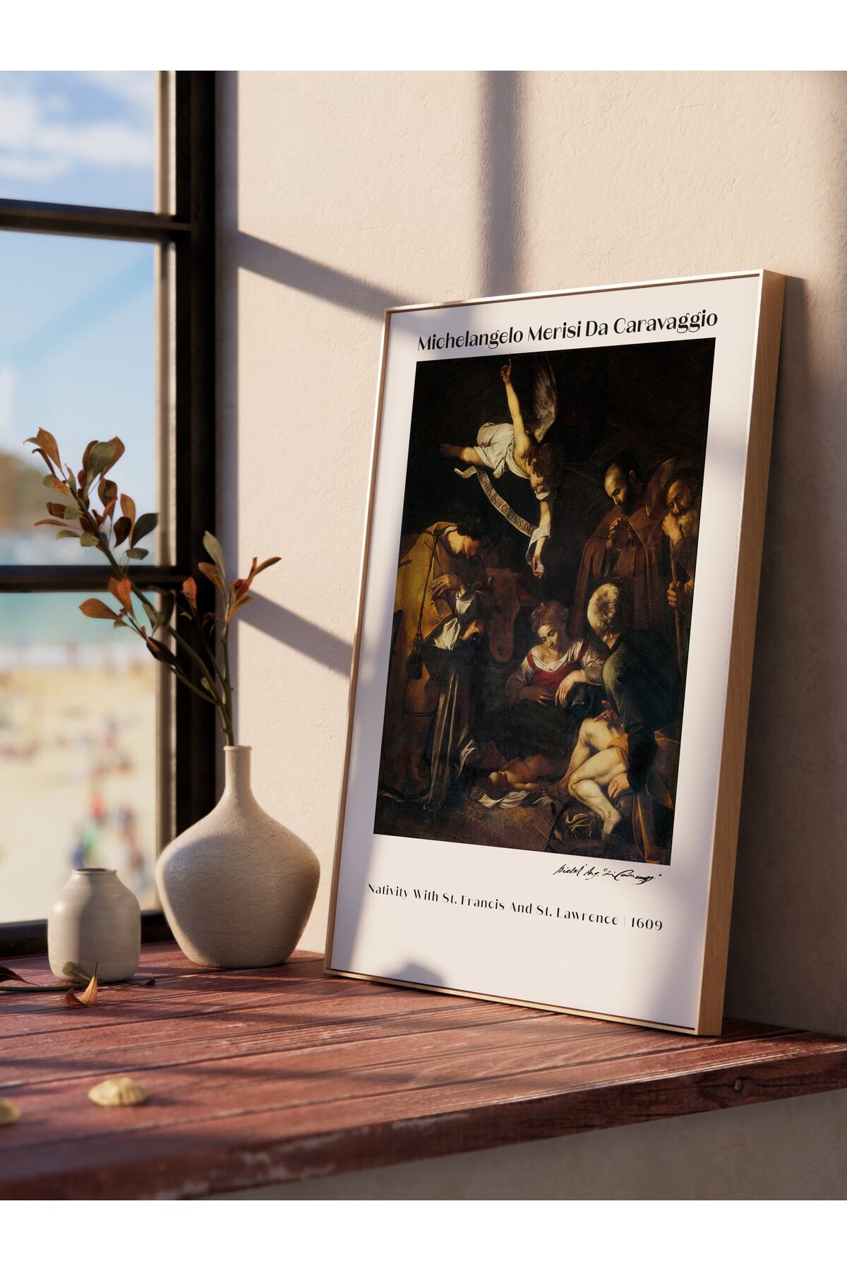 Caravaggio Duvar Posteri - Duvar Dekoru - Sanat Serisi Posterleri - Kalın Kuşe Kağıt - Çerçevesiz