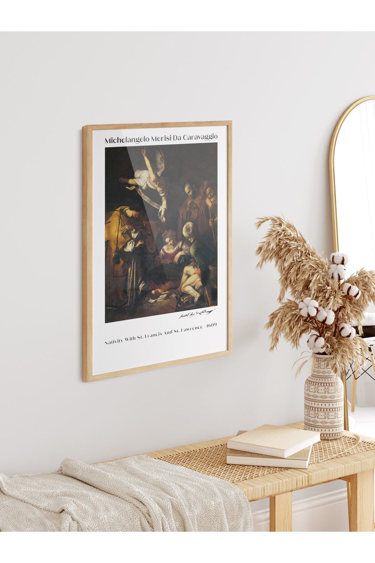 Caravaggio Duvar Posteri - Duvar Dekoru - Sanat Serisi Posterleri - Kalın Kuşe Kağıt - Çerçevesiz