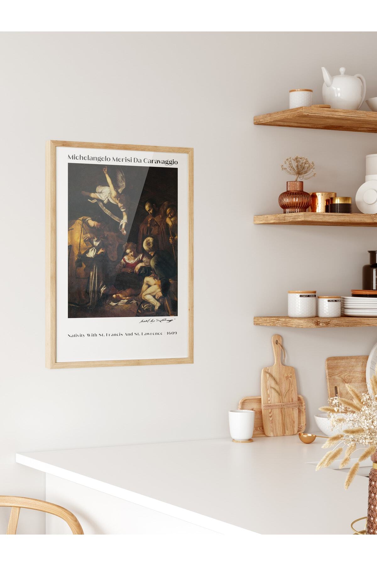 Caravaggio Duvar Posteri - Duvar Dekoru - Sanat Serisi Posterleri - Kalın Kuşe Kağıt - Çerçevesiz