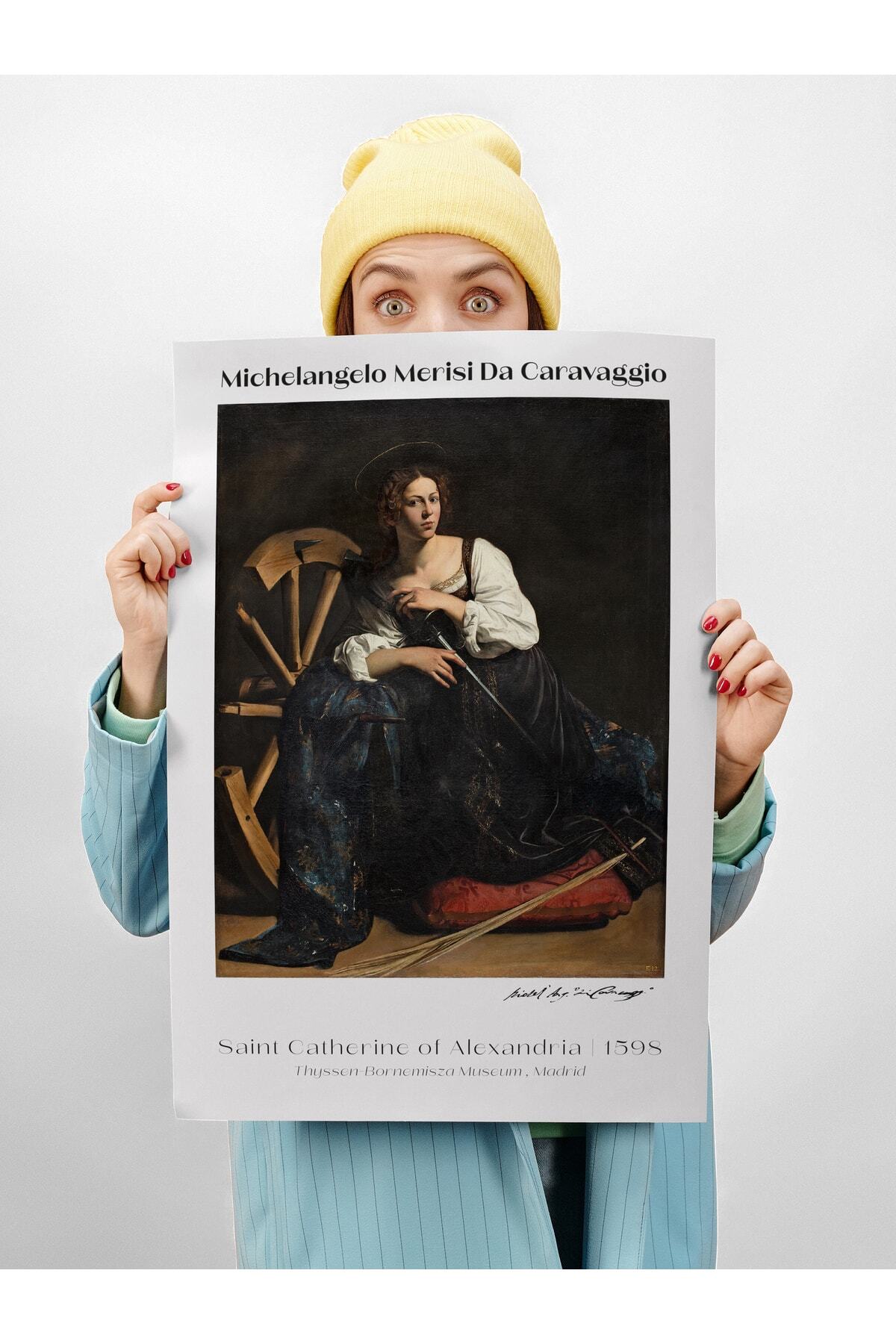 Caravaggio Duvar Posteri - Duvar Dekoru - Sanat Serisi Posterleri - Kalın Kuşe Kağıt - Çerçevesiz