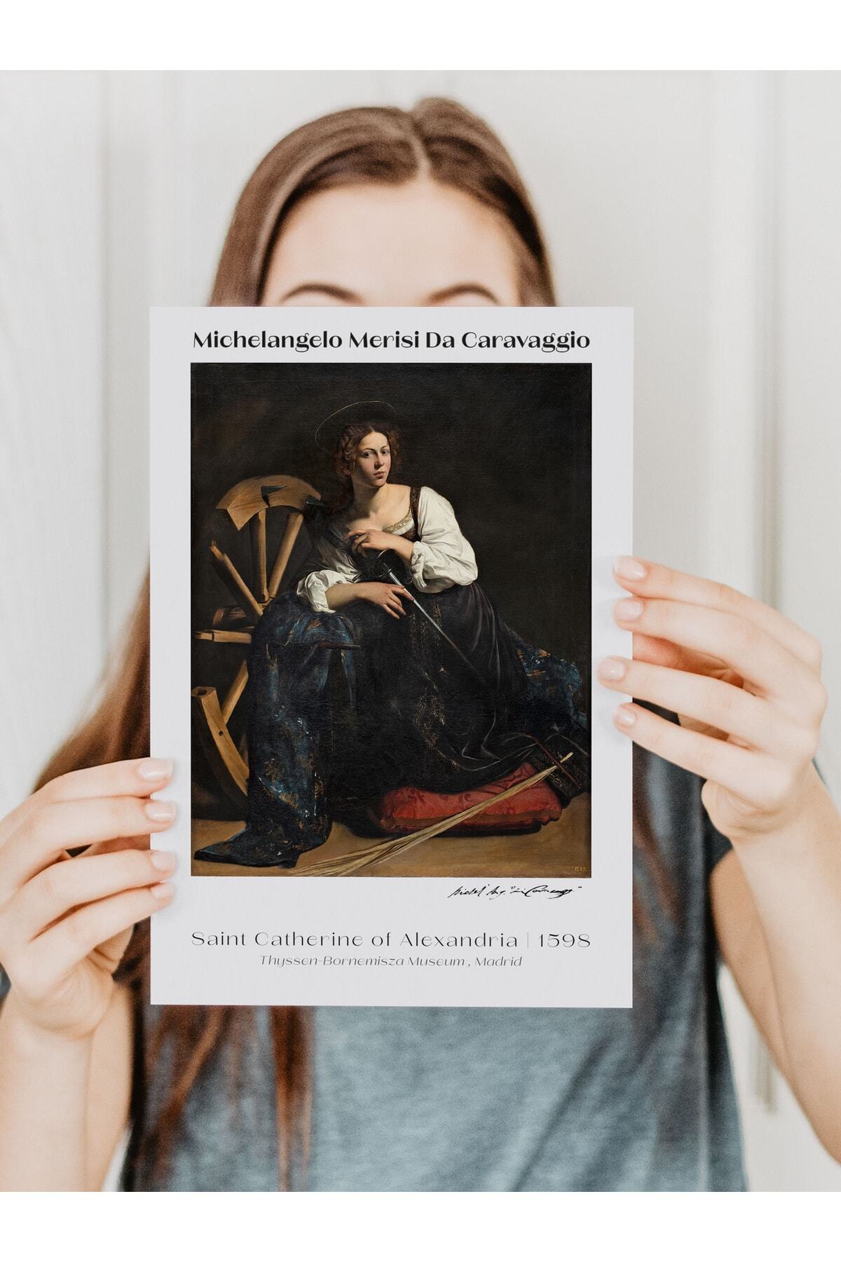 Caravaggio Duvar Posteri - Duvar Dekoru - Sanat Serisi Posterleri - Kalın Kuşe Kağıt - Çerçevesiz