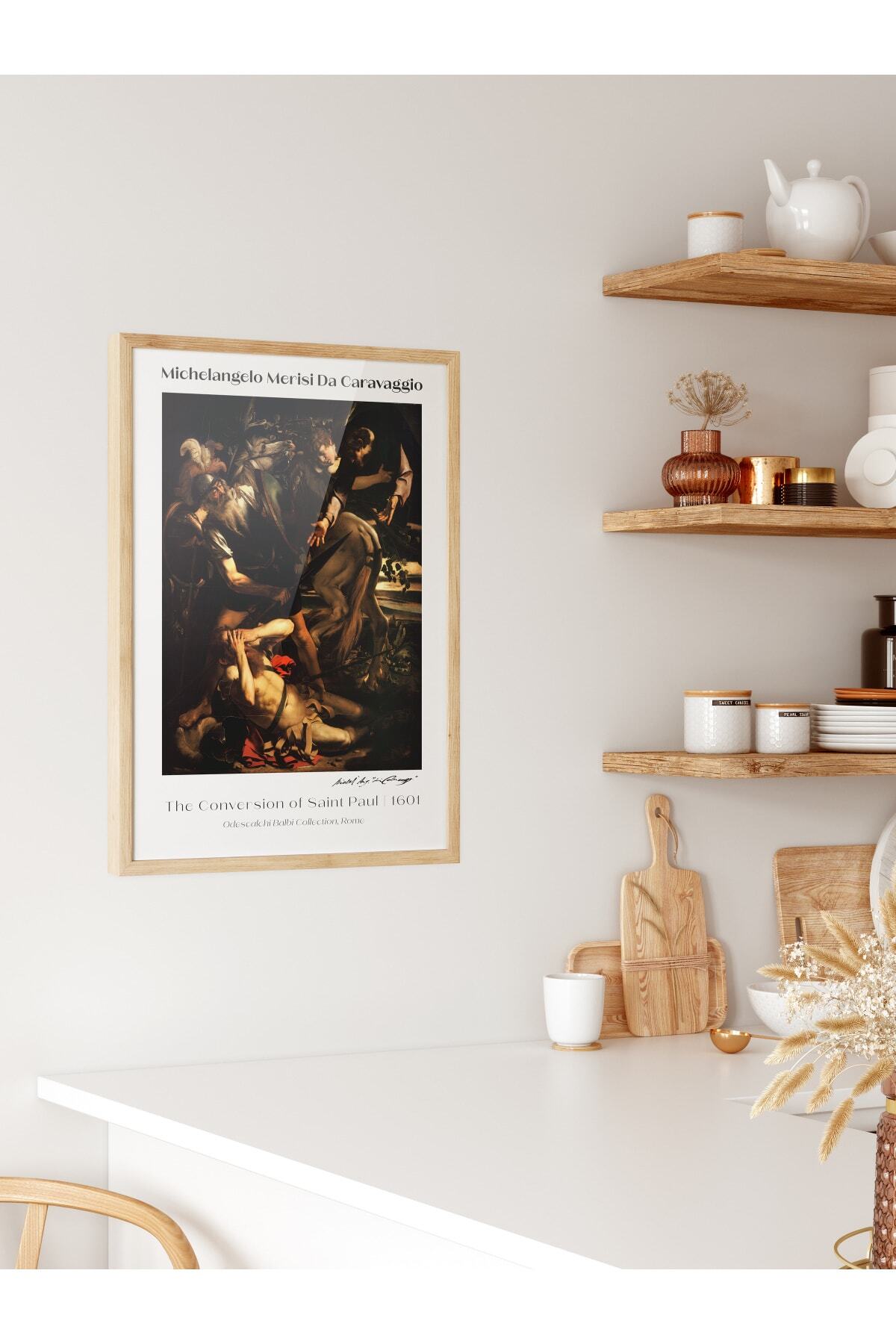 Caravaggio Duvar Posteri - Duvar Dekoru - Sanat Serisi Posterleri - Kalın Kuşe Kağıt - Çerçevesiz