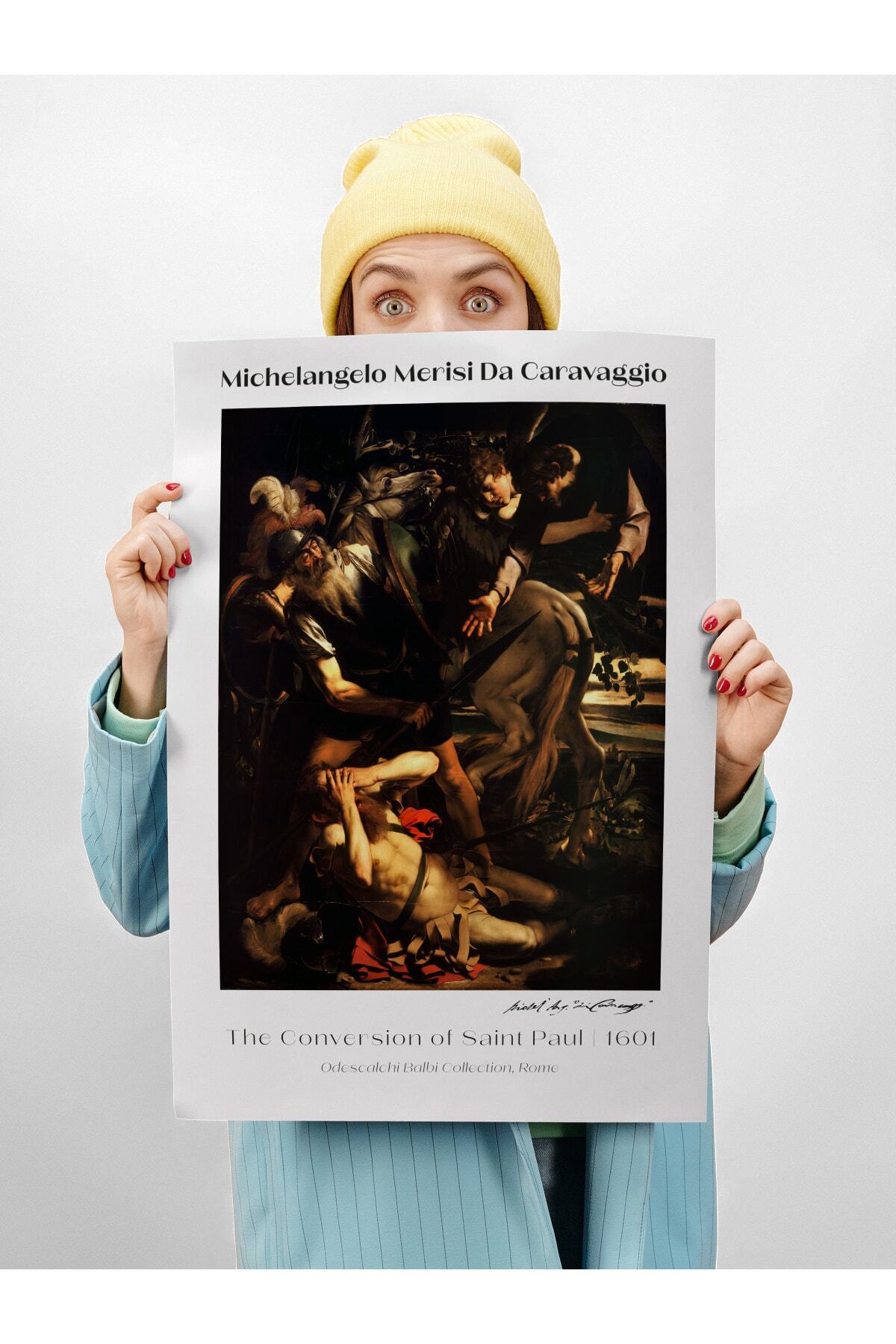 Caravaggio Duvar Posteri - Duvar Dekoru - Sanat Serisi Posterleri - Kalın Kuşe Kağıt - Çerçevesiz
