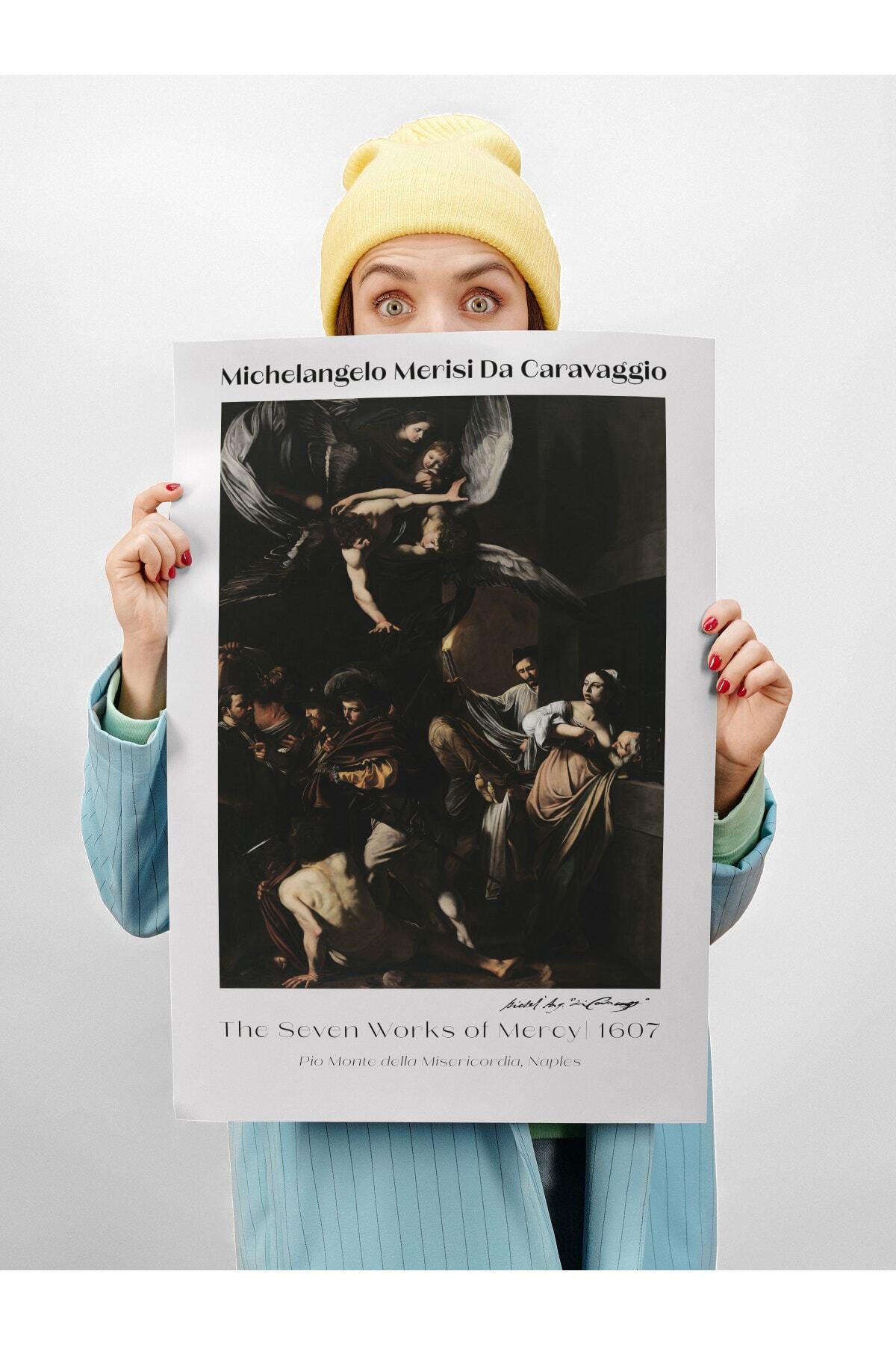 Caravaggio Duvar Posteri - Duvar Dekoru - Sanat Serisi Posterleri - Kalın Kuşe Kağıt - Çerçevesiz